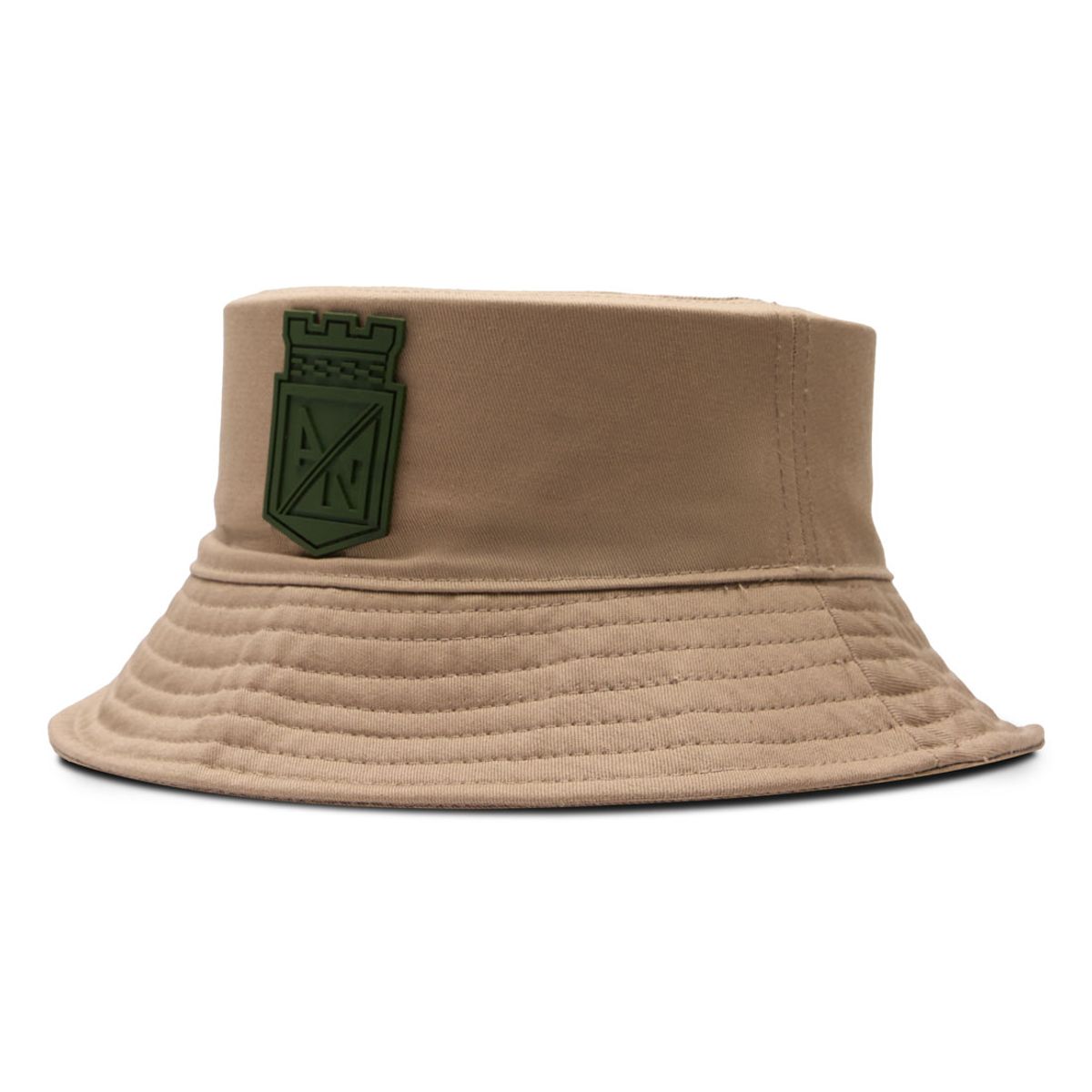 OTO CAPS - Gorro Atlético Nacional Oficial bucket hat beige