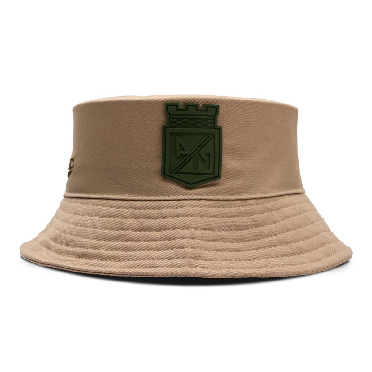 OTO CAPS - Gorro Atlético Nacional Oficial bucket hat beige