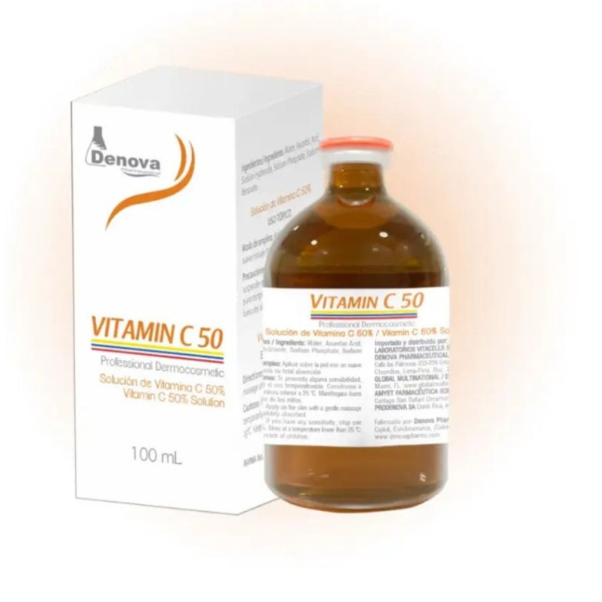 DENON - SOLUCION DE VITAMINA C 50% 100 ML/ DENOVA