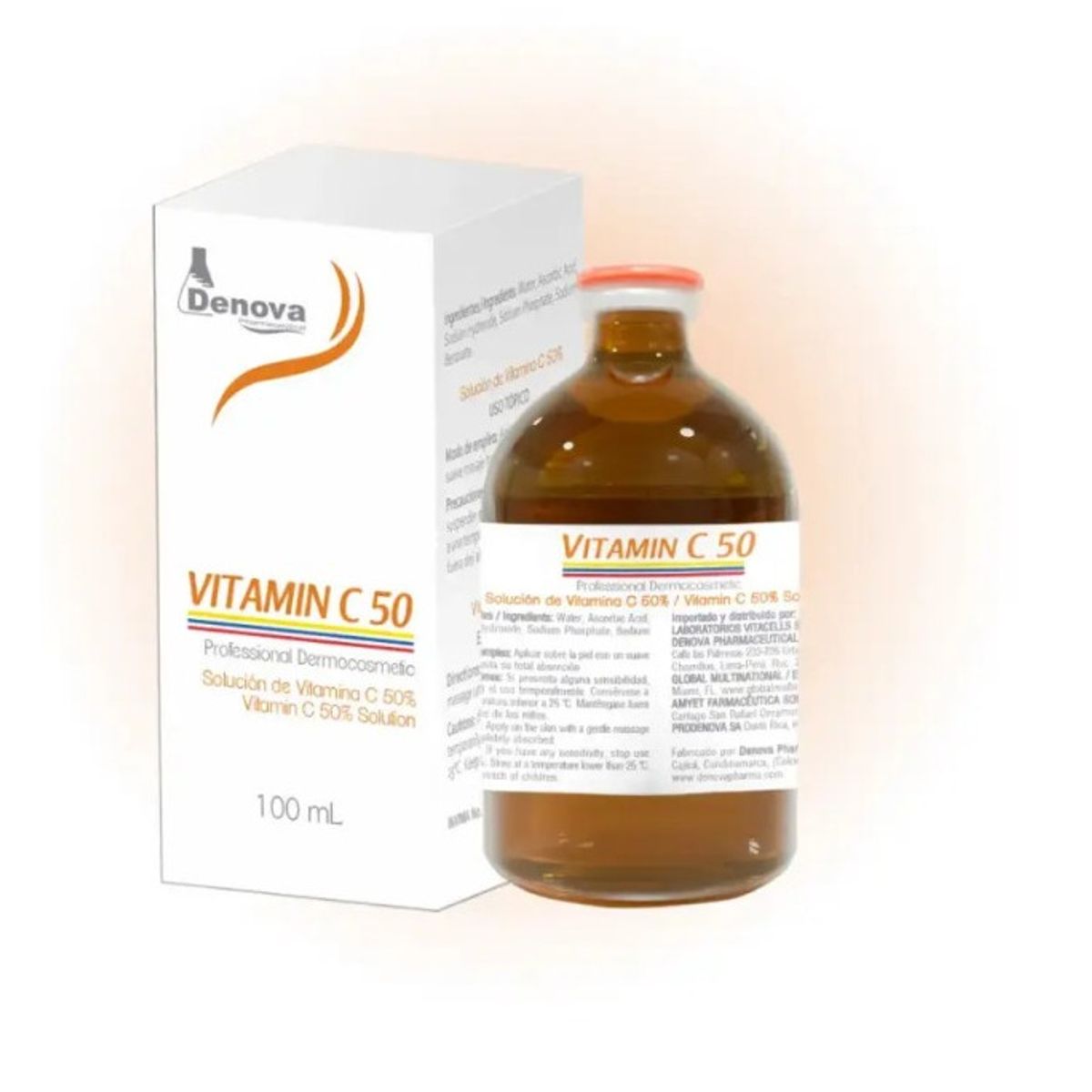 DENON - SOLUCION DE VITAMINA C 50% 100 ML/ DENOVA