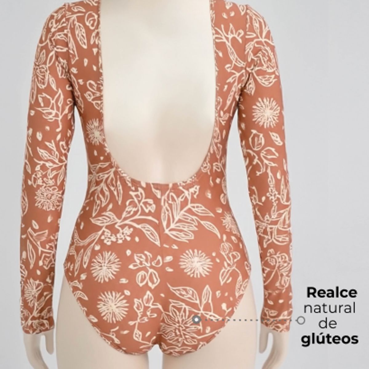 FAJATE - Traje de baño entero con efecto moldeador y realce