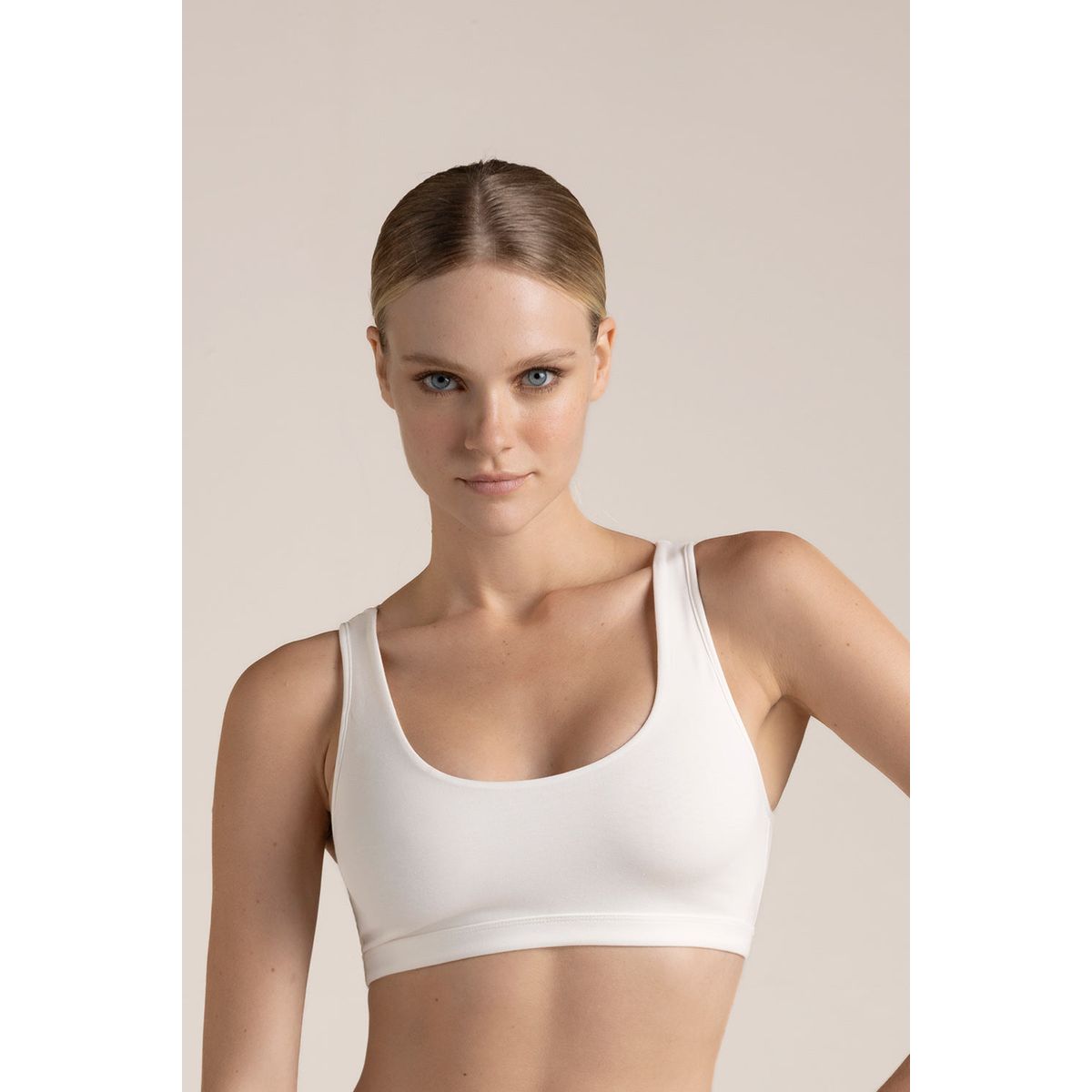 TOUCHE LINGERIE - Brasier deportivo sin aro ni copa de espuma Ref. 0430O62