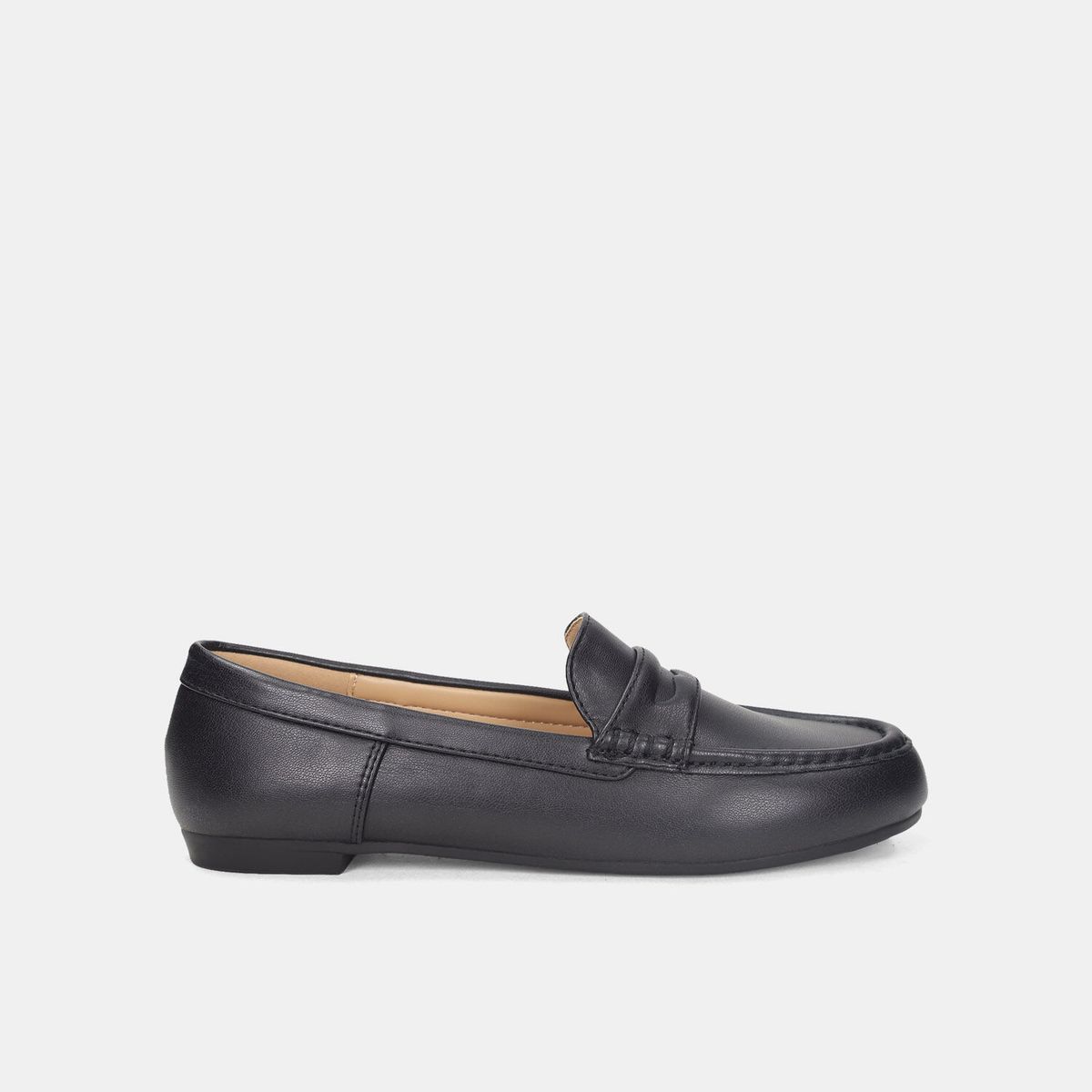 BATA - Mocasines Para Mujer Bata Negro Virginia