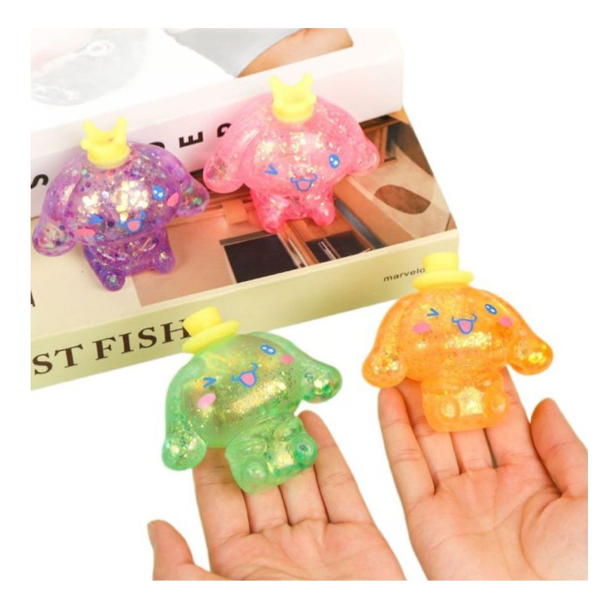 GENERICO - Squishys Kawaii Juguete Antiestrés Squeeze X4 Und Muñequitos