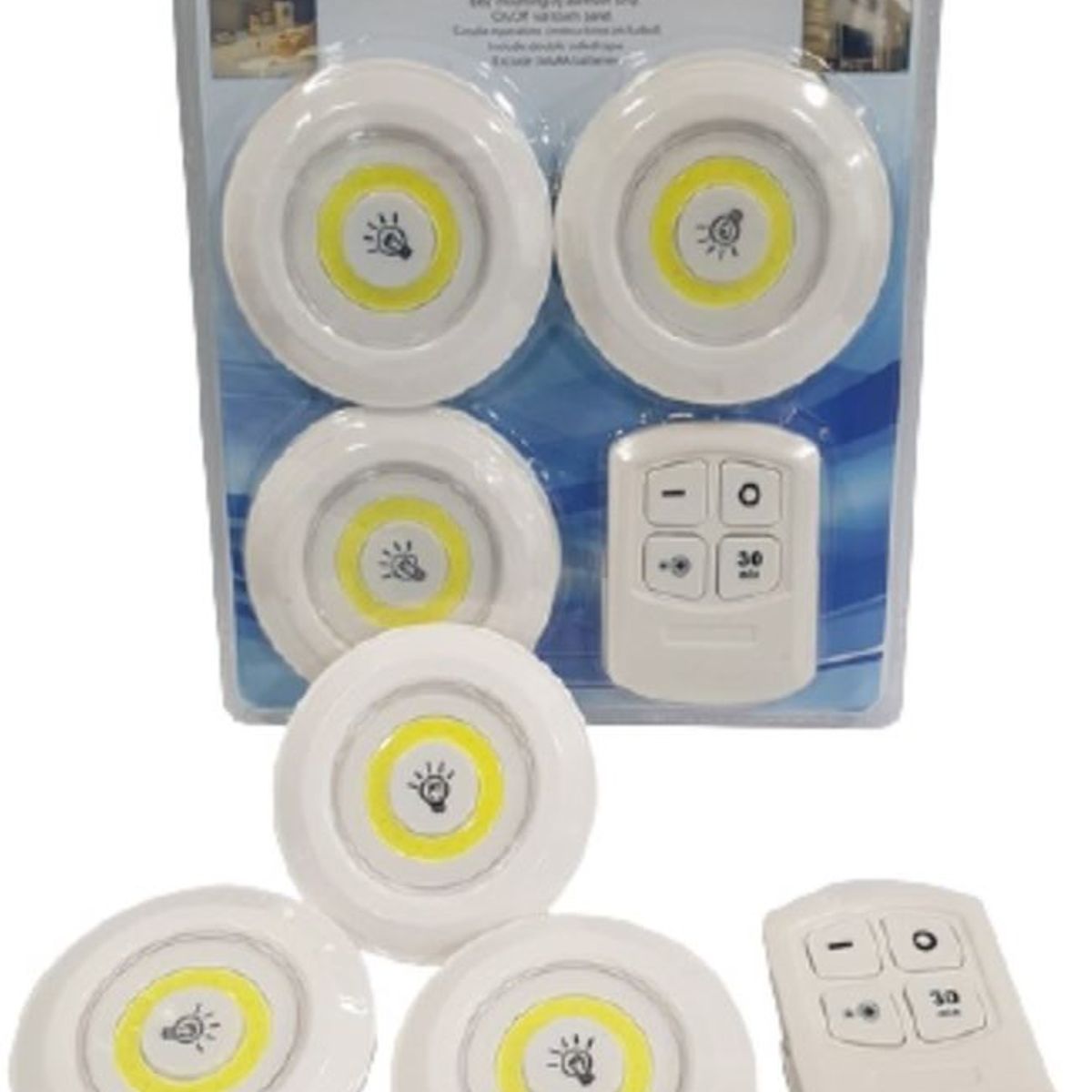 GENERICO - Set de luces LED con control