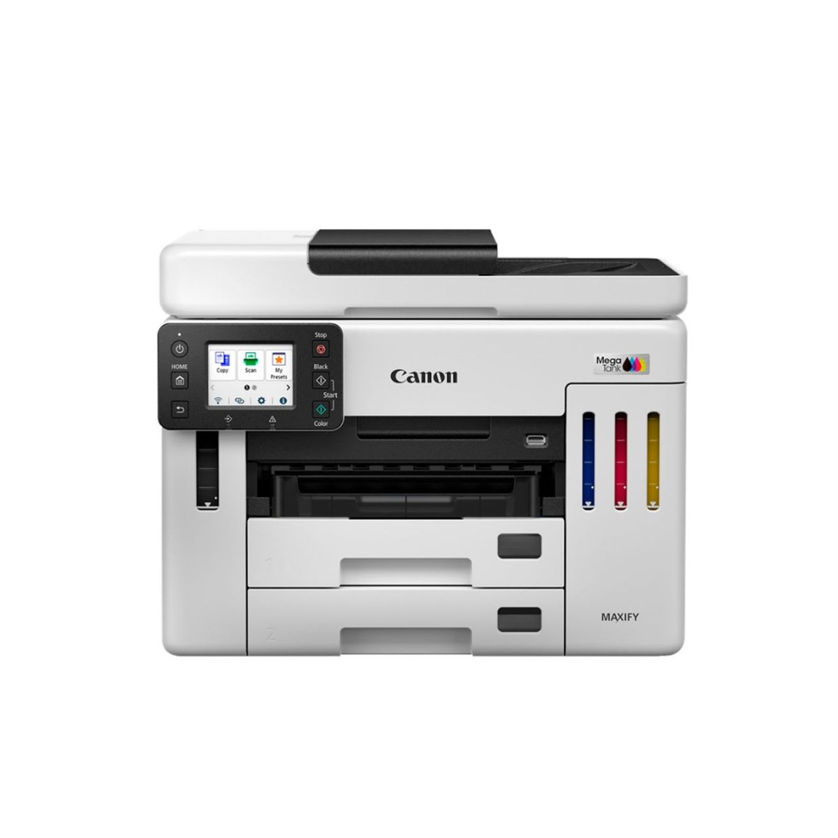 CANON - Impresora Multifuncional Canon MAXIFY GX7110 MegaTank WiFi LAN Dúplex ADF 600 Hojas