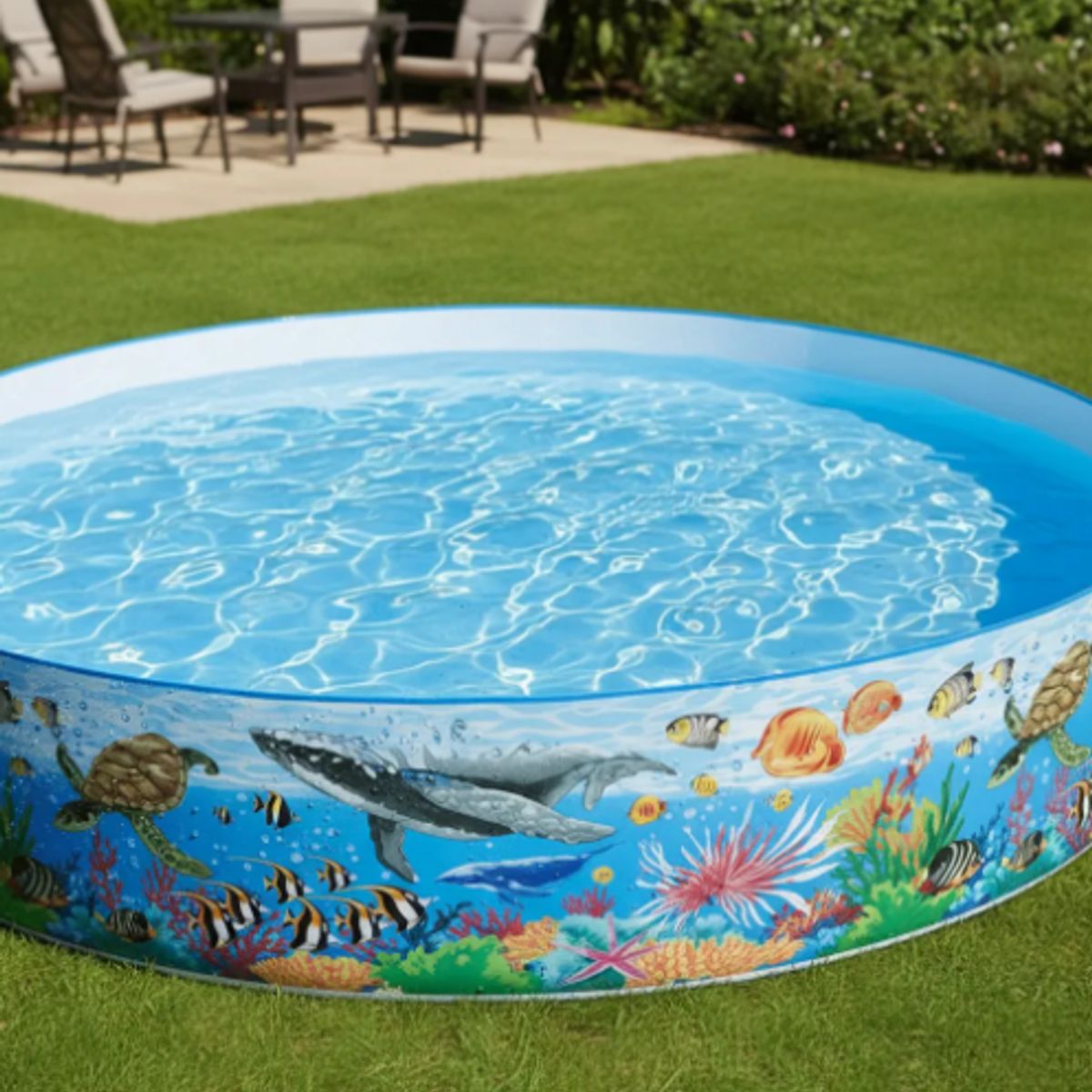 INTEX - Piscina Infantil 2,44mts46cms -  Multicolor