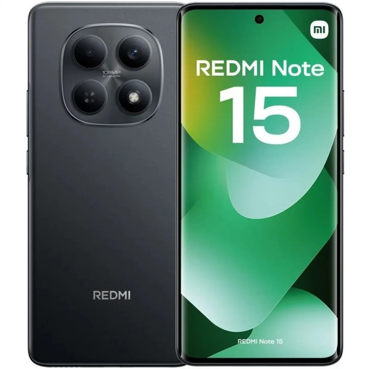 XIAOMI - Celular REDMI Note 15 512GB 4G Negro CAMARA 108MP BATERIA 6000 mAh
