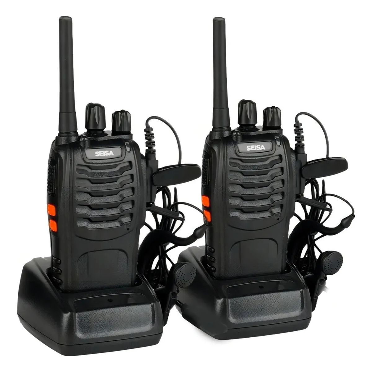 BAOFENG - Kit X2 Radio Walkie Talkie Largo Alcance 16 Canales UHF BF-888S