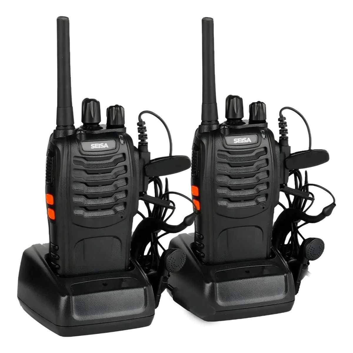 BAOFENG - Kit X2 Radio Walkie Talkie Largo Alcance 16 Canales UHF BF-888S