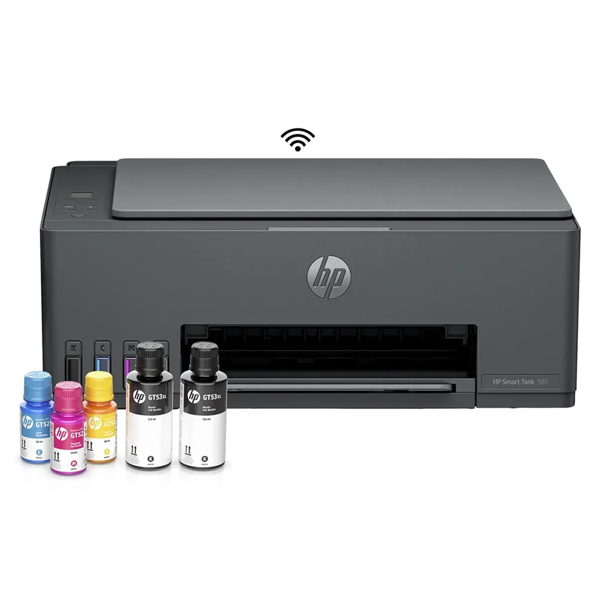 HP - Impresora Multifuncional Hp Smart Tank 581 Wi Fi Negra