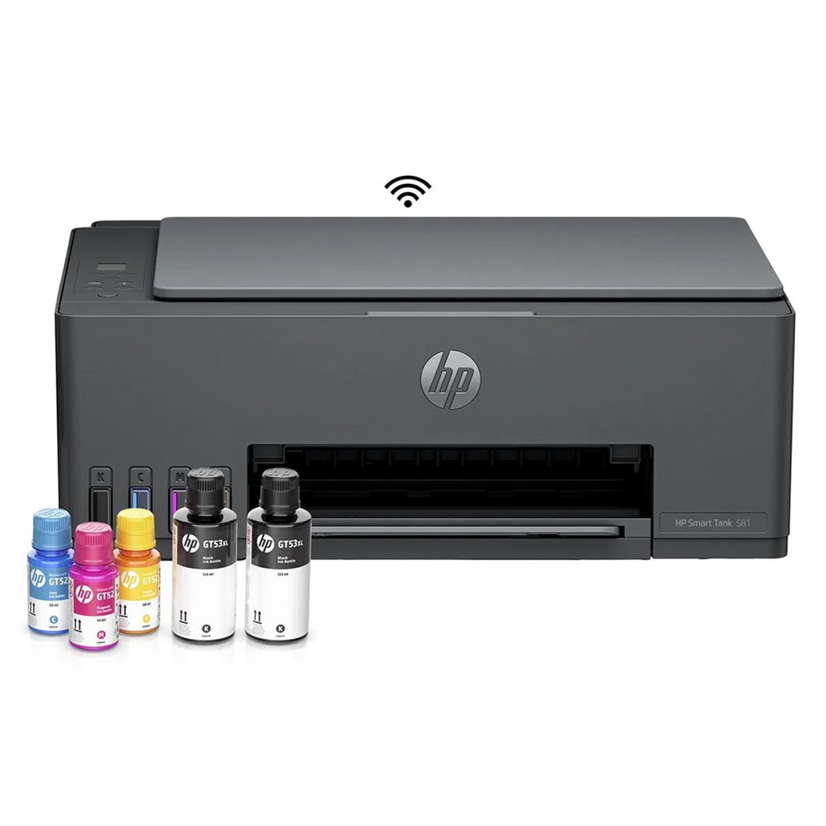HP - Impresora Multifuncional Hp Smart Tank 581 Wi Fi Negra