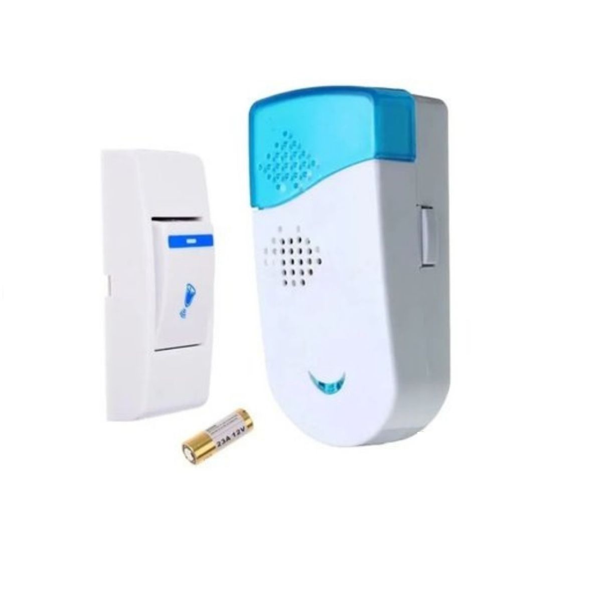 GENERICO - Timbre Inalambrico Digital 100m con Bateria 23A 12V