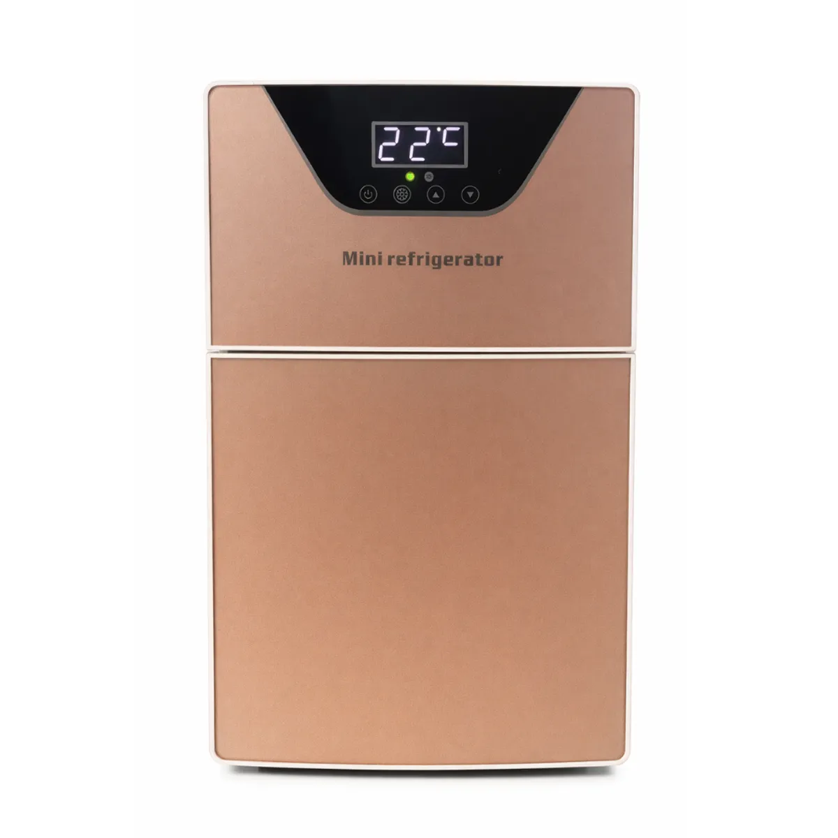 GENERICO - Mini Nevera Digital Portátil Doble Compartimiento Diseño Elegante