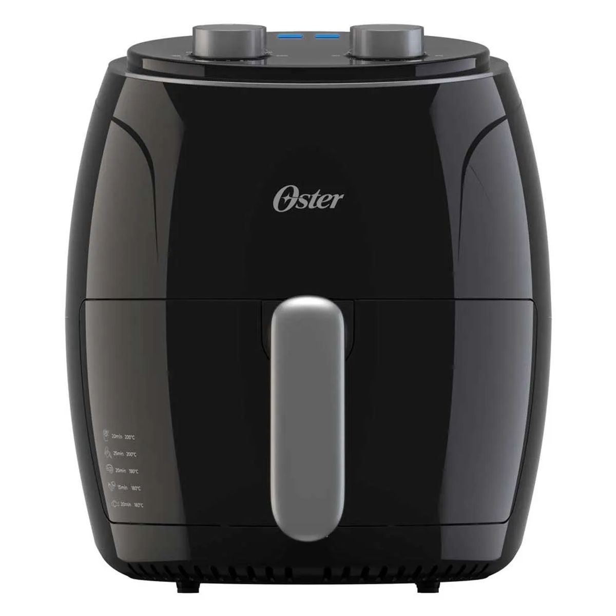 OSTER - Freidora de Aire 3.8 Litros Oster CKSTAF38MNS con Control de Temperatura y Temporizador