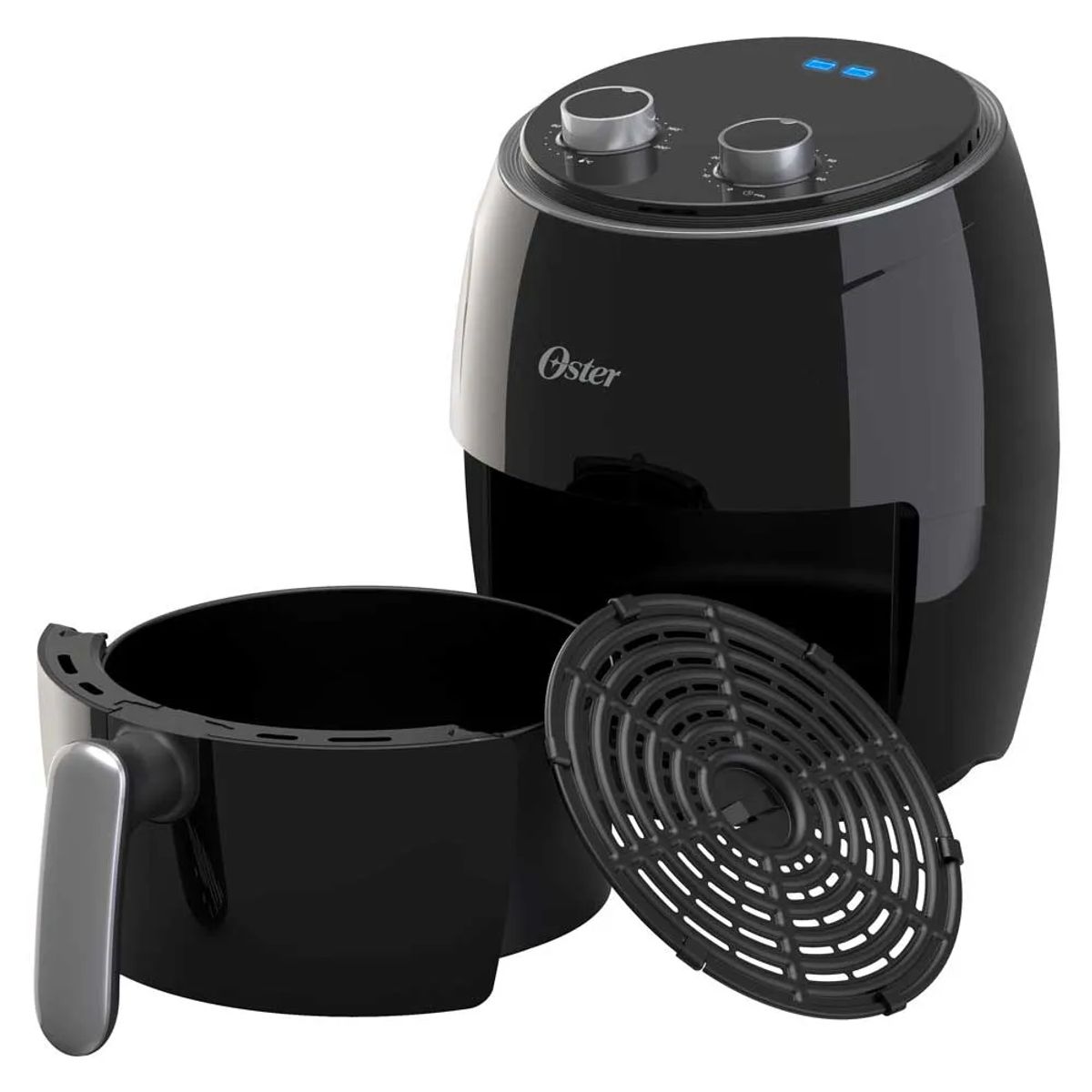 OSTER - Freidora de Aire 3.8 Litros Oster CKSTAF38MNS con Control de Temperatura y Temporizador