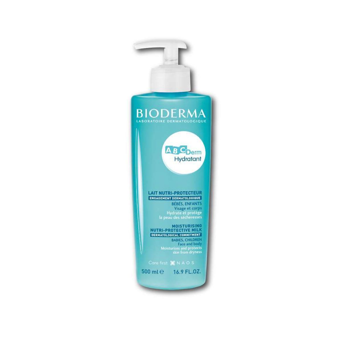 BIODERMA - BIODERMA Abcderm Hydratant X 500 ML - Crema Hidratante para Bebé Piel Delicada
