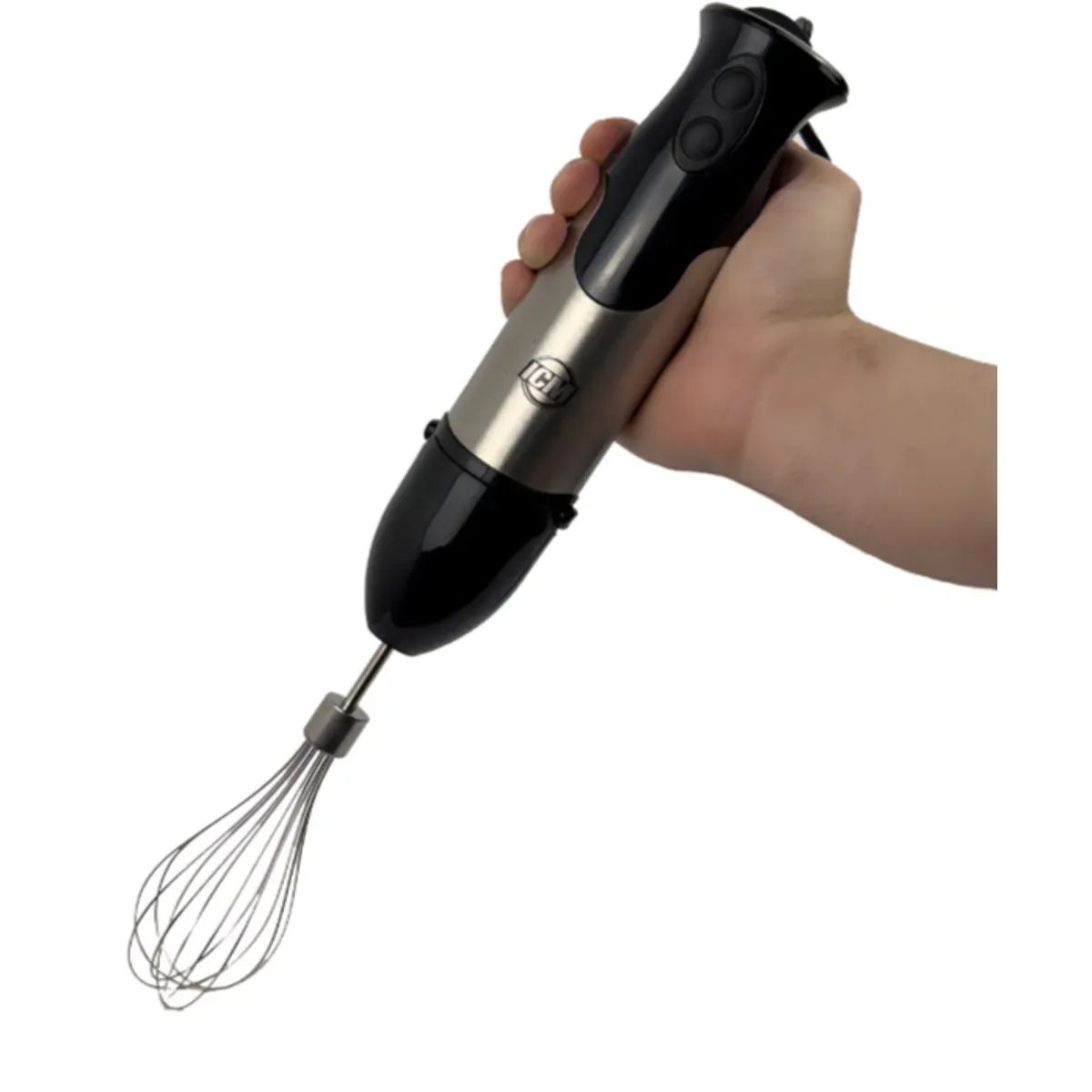 ICM - Licuadora Batidora Inmersión ICM IB‑HDC01 800W 4 Velocidades + Accesorios