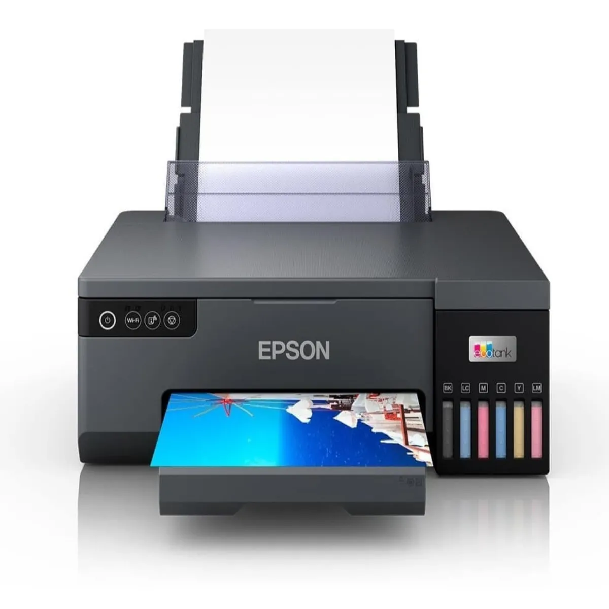EPSON - Impresora Fotográfica Epson EcoTank L8050 Tanque 6 Colores WiFi CD/DVD PVC 5760x1440