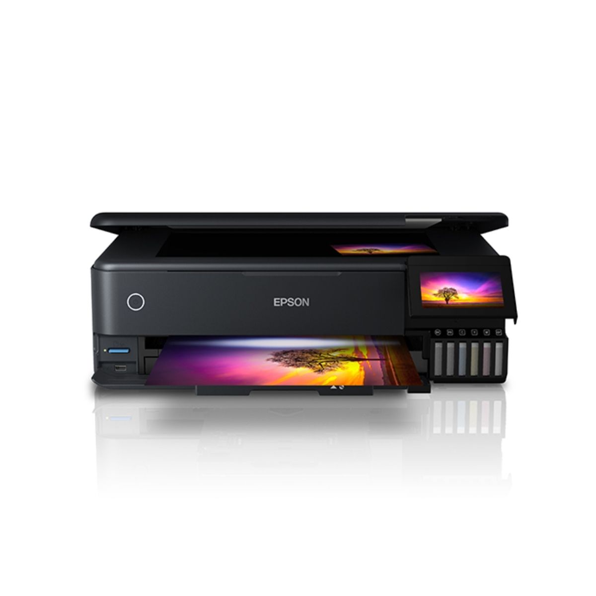 EPSON - Impresora Multifuncional Epson EcoTank L8180 Foto A3+ 6 Colores WiFi Ethernet Táctil 5760x1440