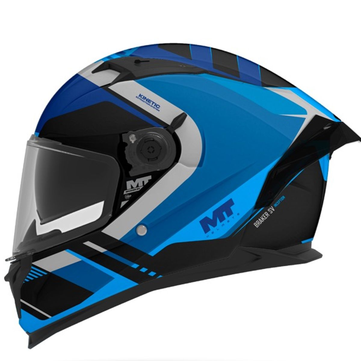 MT HELMETS - Casco Integral Braker Sv Inception B7 Mate
