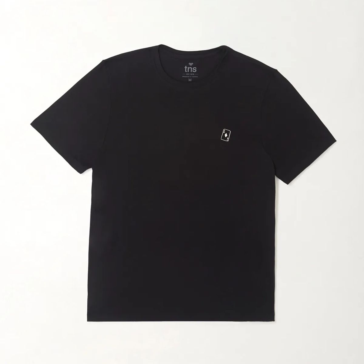 TENNIS - Camiseta estampada negra para hombre