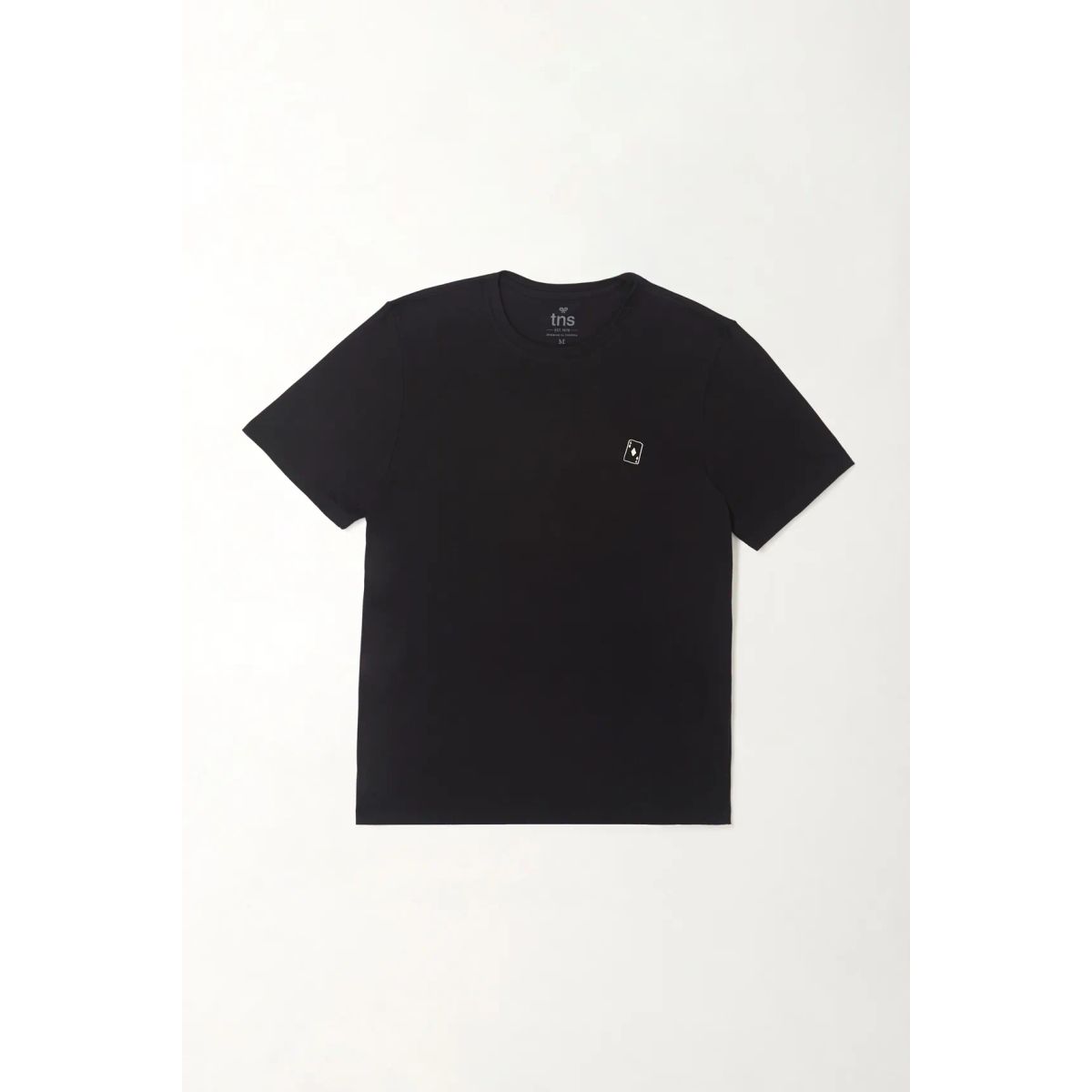 TENNIS - Camiseta estampada negra para hombre
