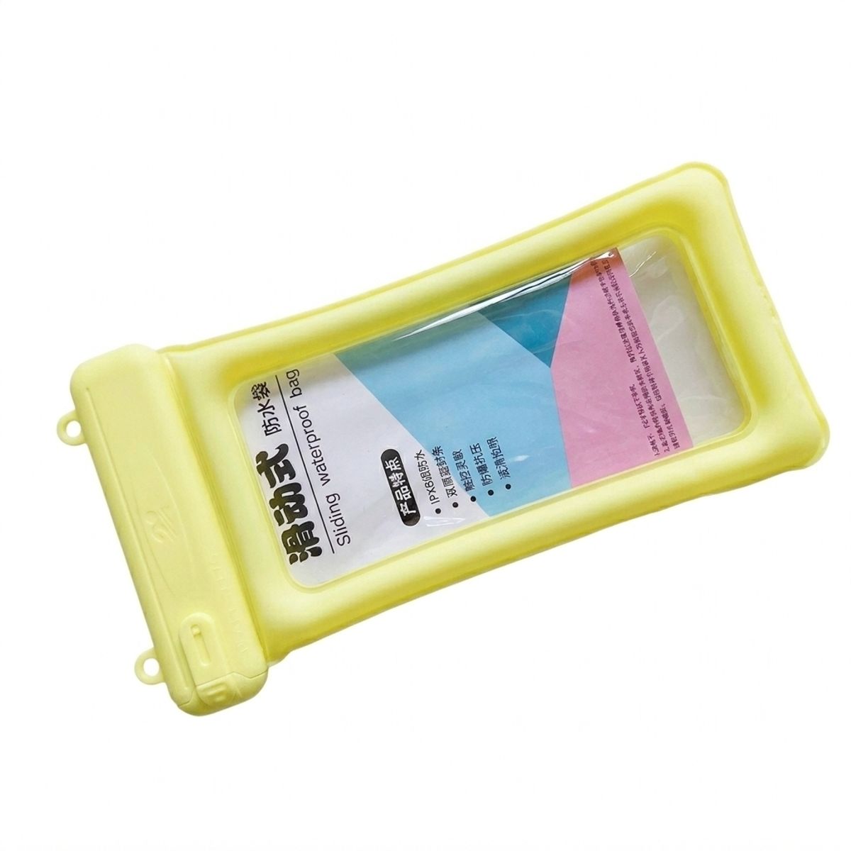 GENERICO - Forro Funda Estuche Sumergible En Agua Impermeable Celular