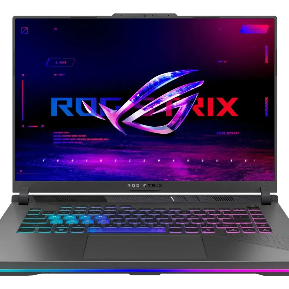 ASUS - PORTATIL ASUS GAMER ROG STRIX G16 RYZEN 9 8940HX 32GB 1TB SSD RTX 5060 8GB GDDR7 16" W 11 HOME GRIS