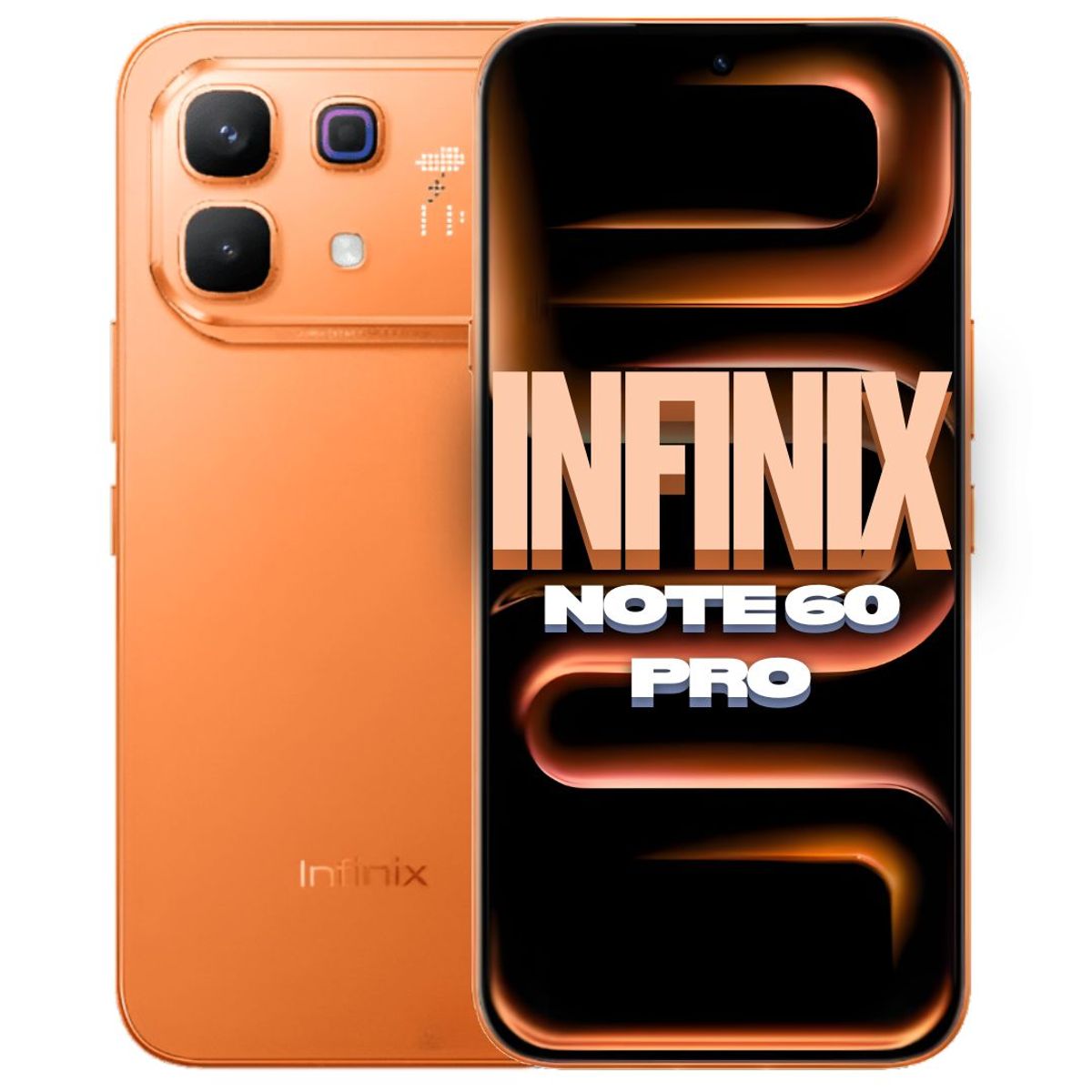 INFINIX - Celular INFINIX NOTE 60 Pro 5G 256GB/8+8GB RAM - Naranja