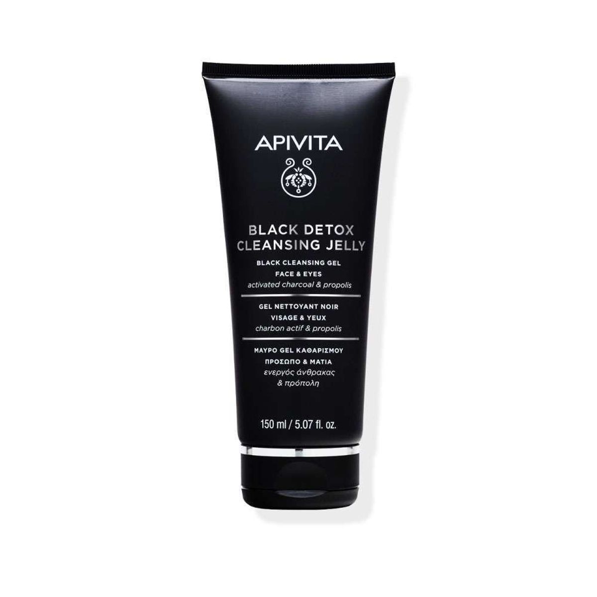 APIVITA - APIVITA Black Detox Cleansing Face & Eyes Gel x150ml para Todo tipo de Piel
