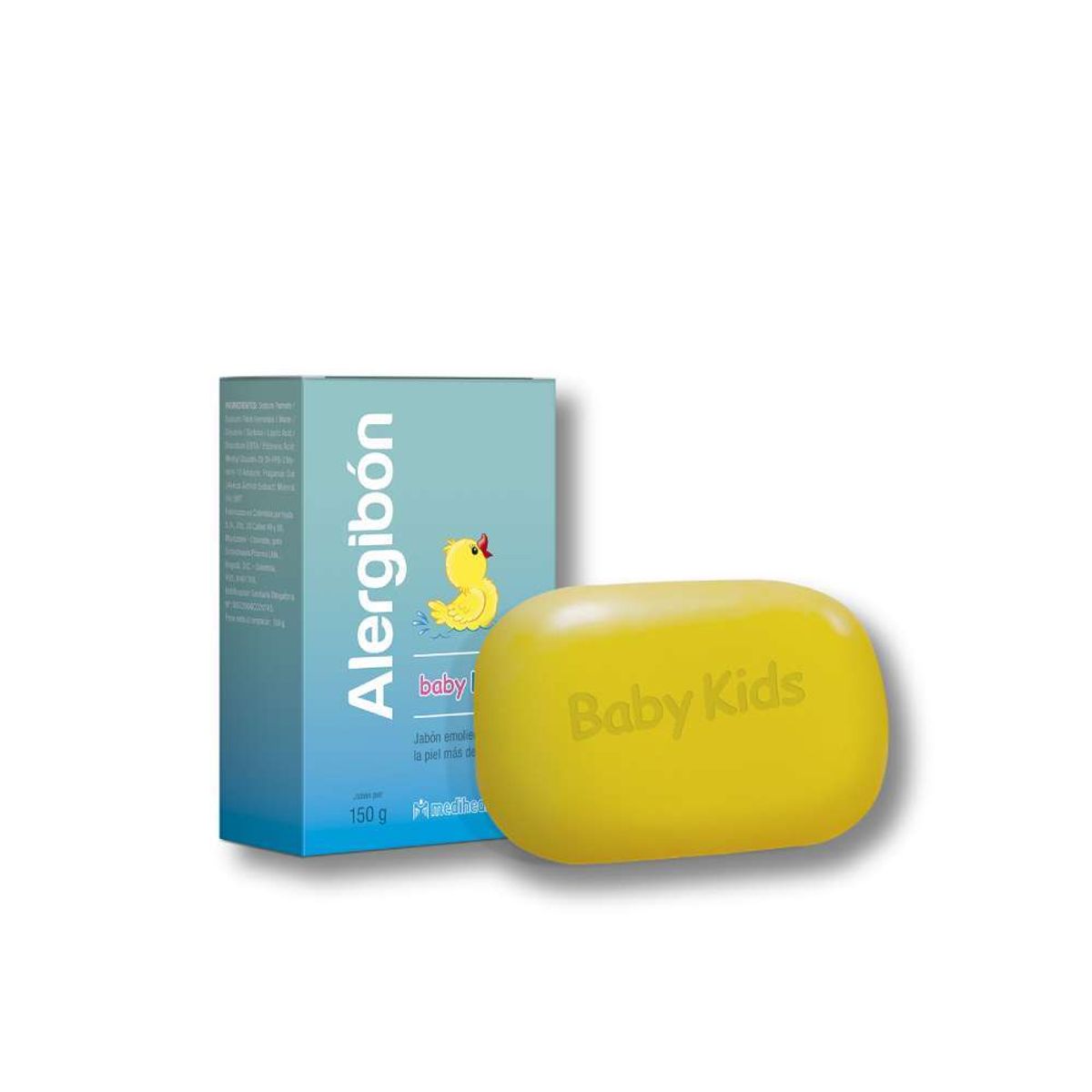 MEDIHEALTH - MEDIHEALTH Alergibón Baby 150 Gr - Jabón Suave para Bebé