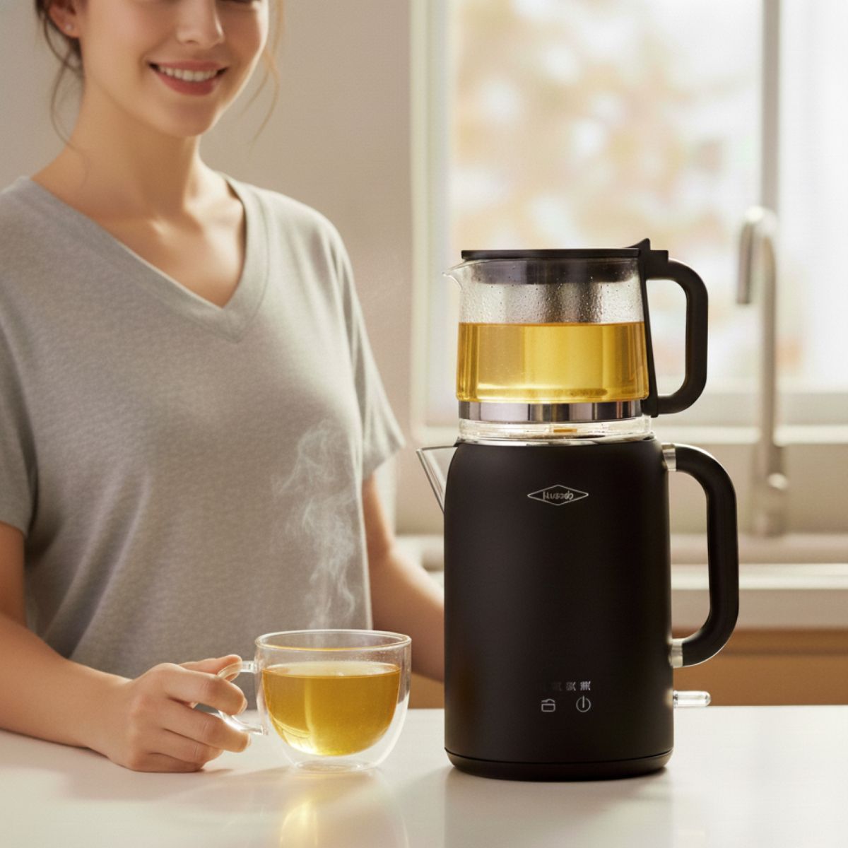 HACEB - Hervidor de agua e infusor electrico Haceb