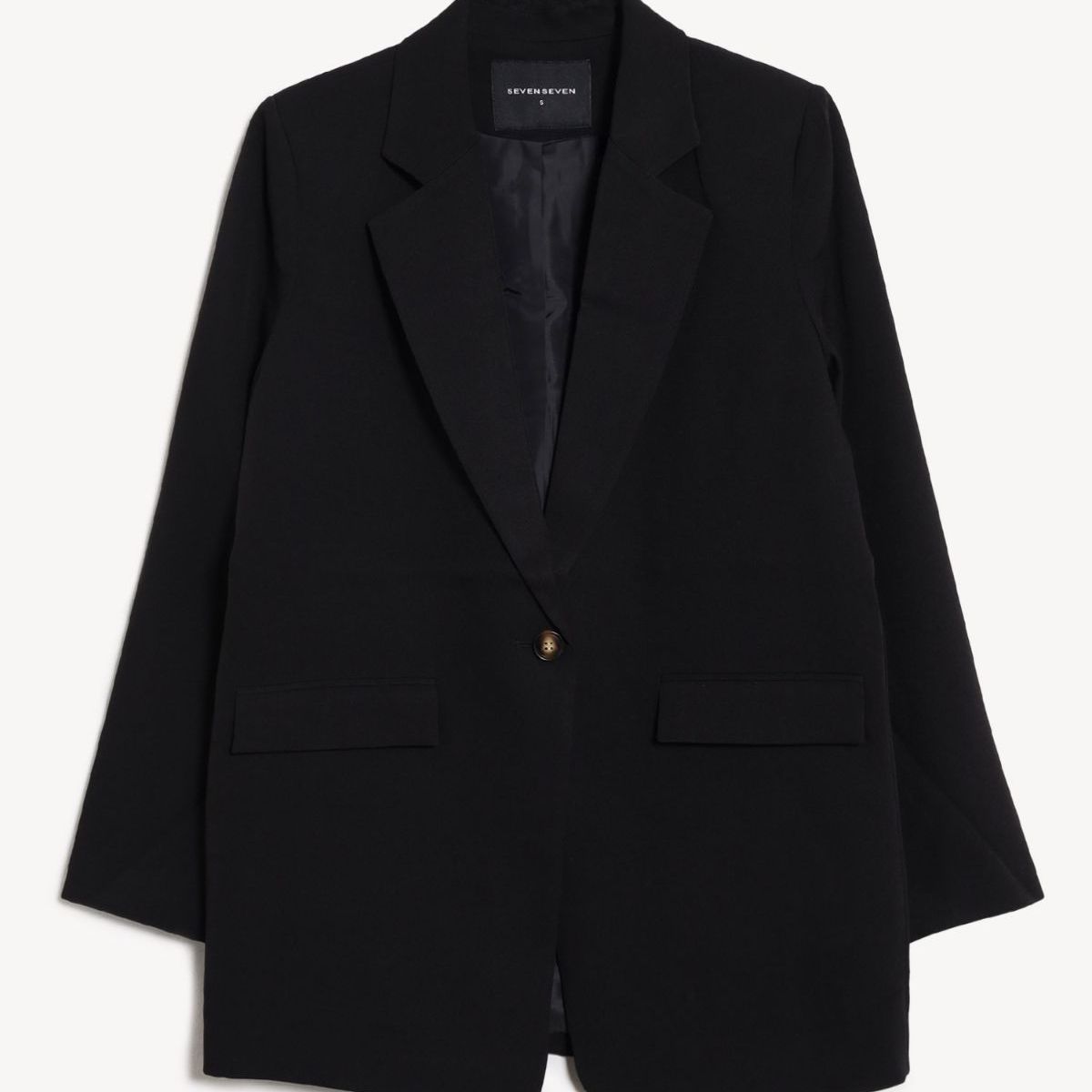 SEVEN SEVEN - Blazer  Para Mujer  Color Negro Marca Seven Seven #28400061