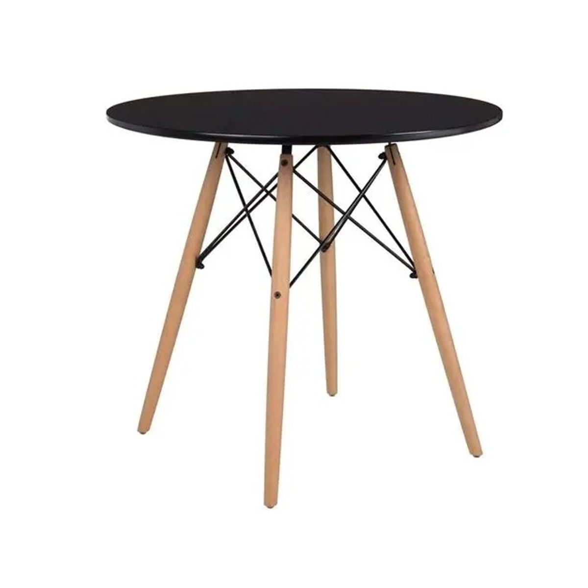 AKIVOY - Mesa Eames Redonda color Negro