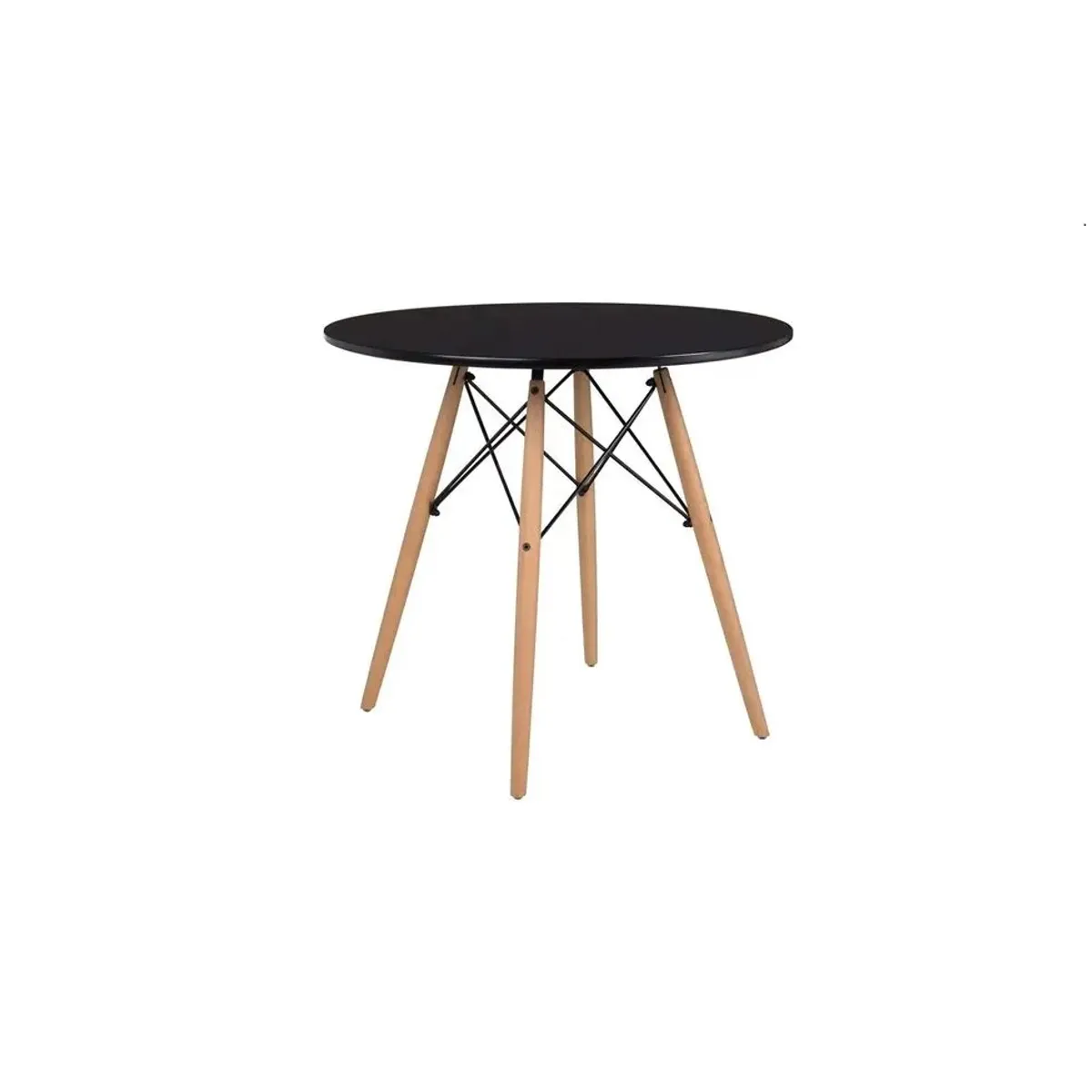 AKIVOY - Mesa Eames Redonda color Negro