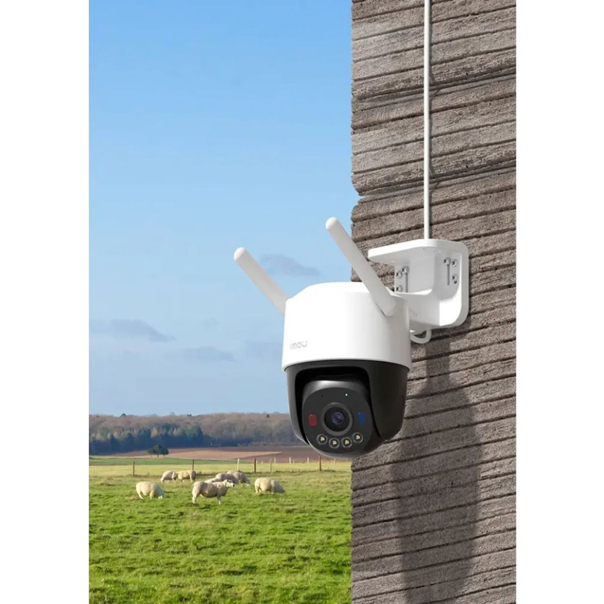 IMOU - Cámara de seguirdad Imou Cruiser SC 8MP 4K 360° con Doble Luz, Sirena y Seguimiento Inteligente IPC-K7FN-8V0N