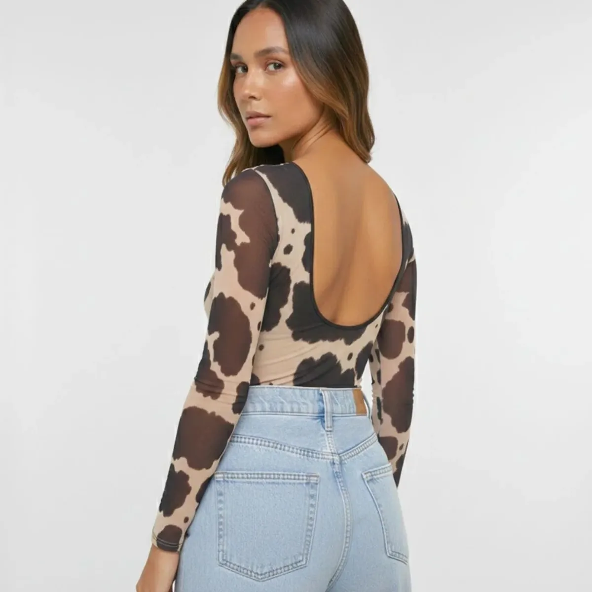 MOLGOA - Body Para Mujer Mesh - Olivia