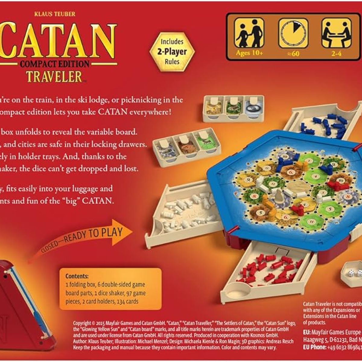 DEVIR - Juego De Mesa Catan De Viaje Devir En Español Original