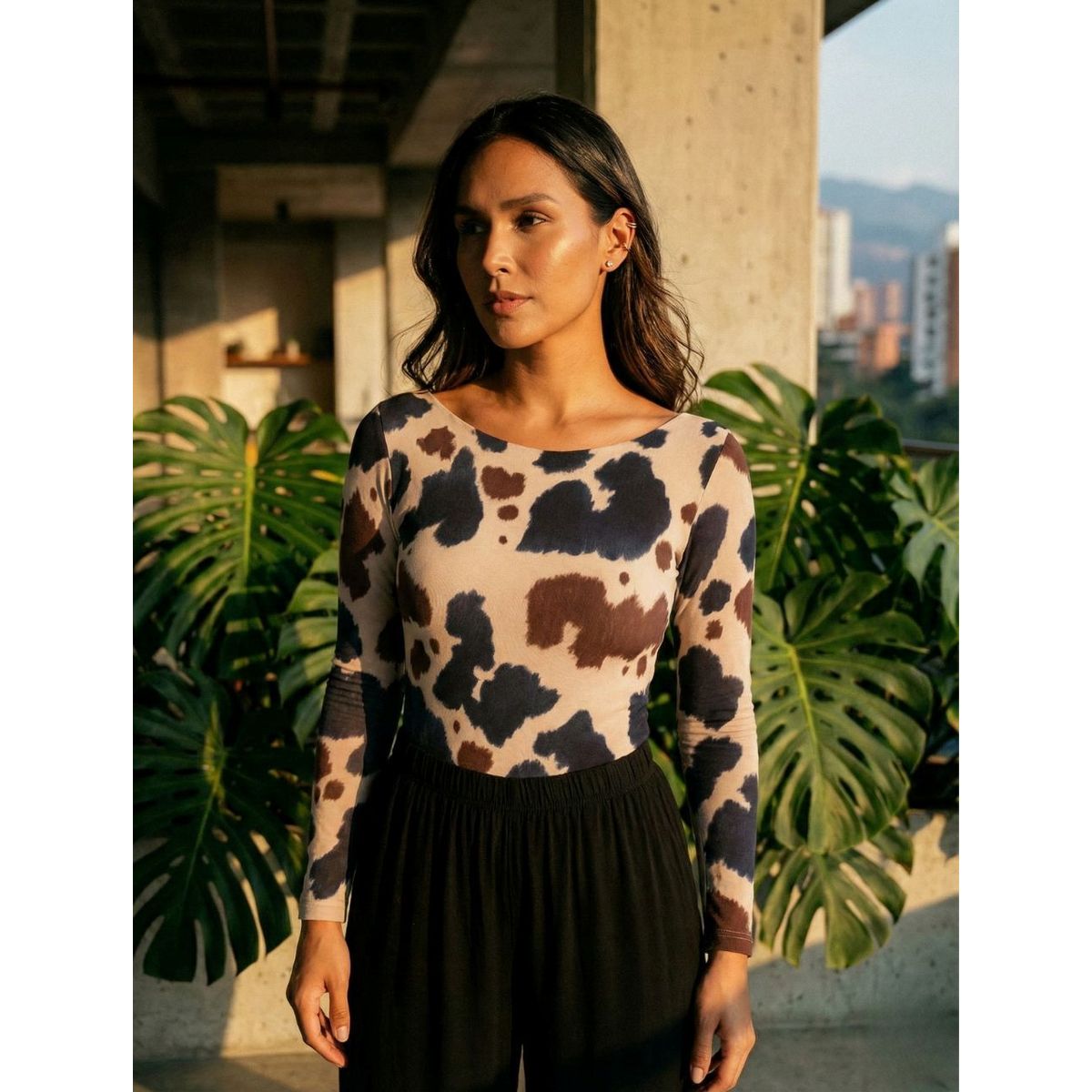 MOLGOA - Body Para Mujer Mesh - Olivia