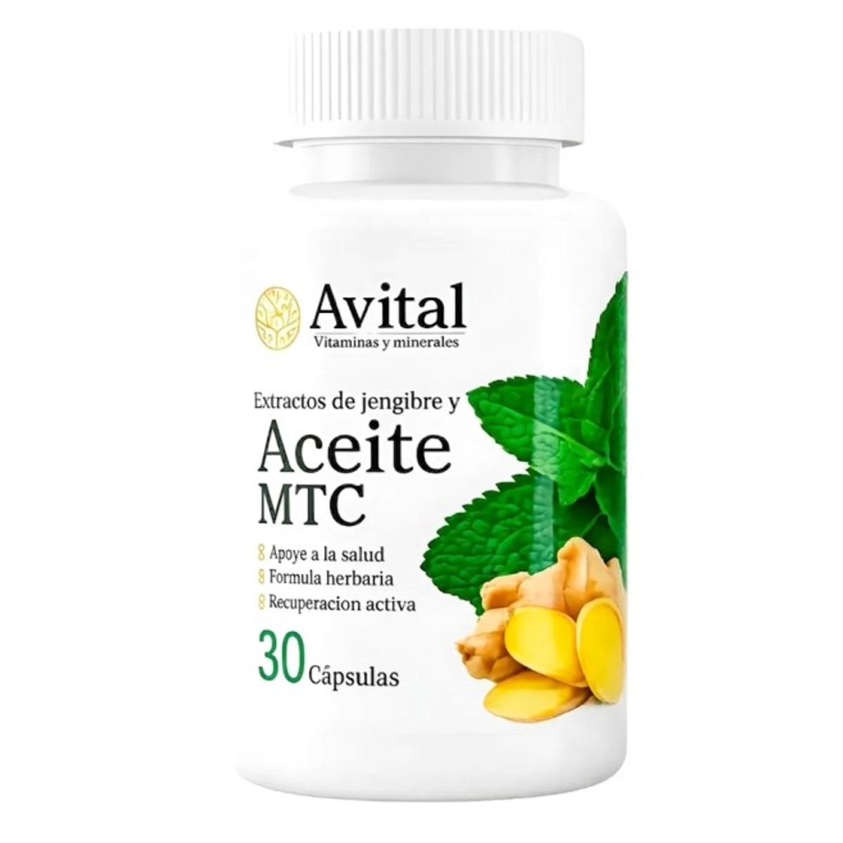 GENERICO - Avital Original - 1 Unidad - 30 poderosas capsulas - Importado USA