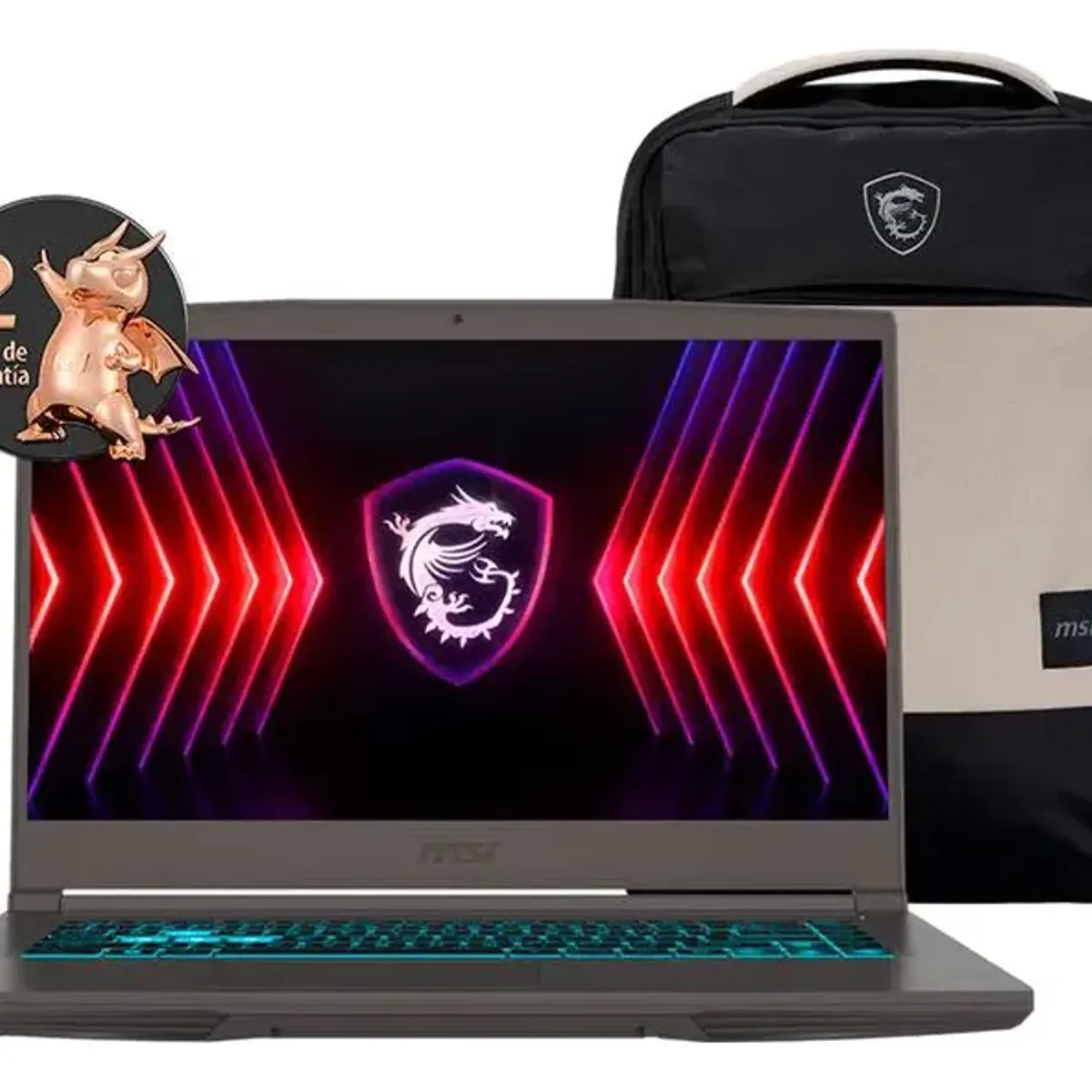 MSI - PORTÁTIL GAMER MSI THIN 15 CORE I7 13620H RTX 3050 8GB 512GB SSD 15.6" 144HZ