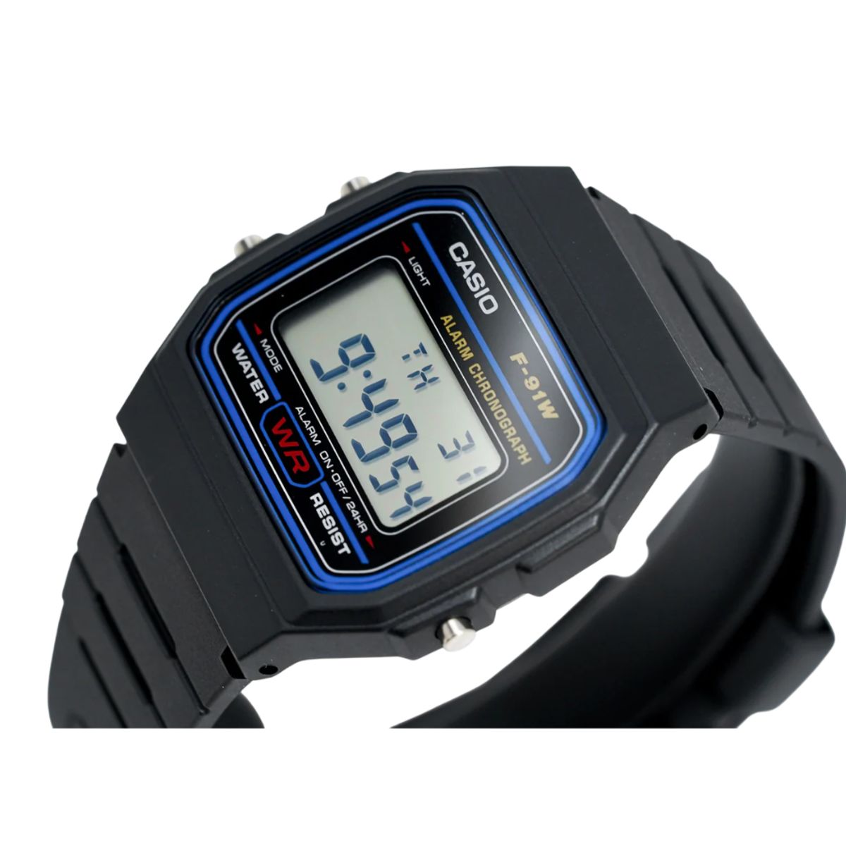 CASIO - Reloj Casio Unisex Retro F-91W-1DG Negro