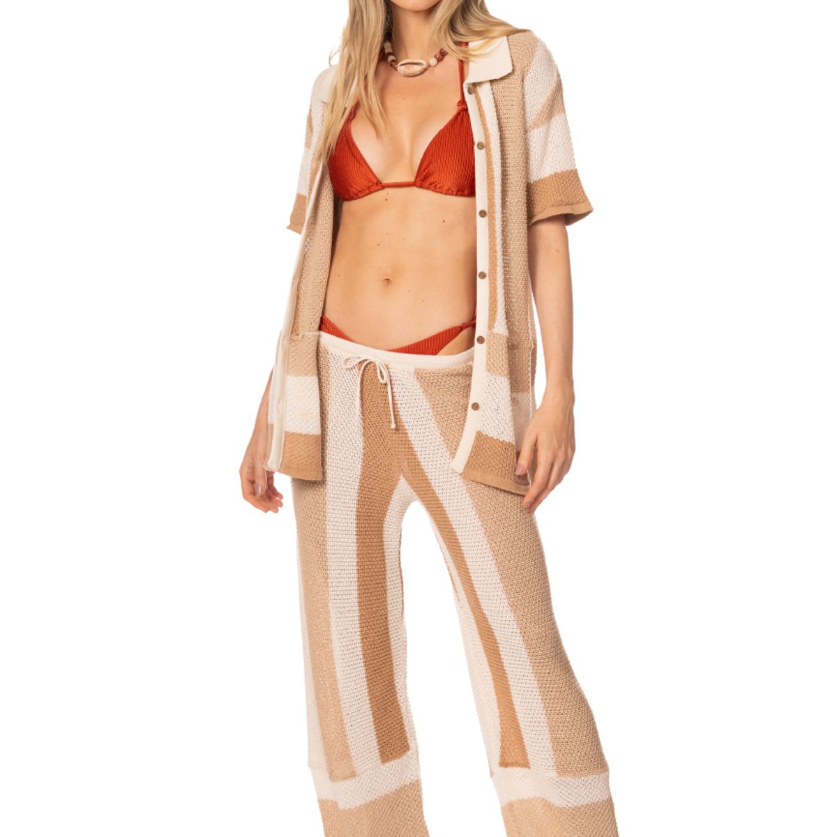 KIBYS - CAMISA TEJIDA DE RAYAS KIBYS 9616