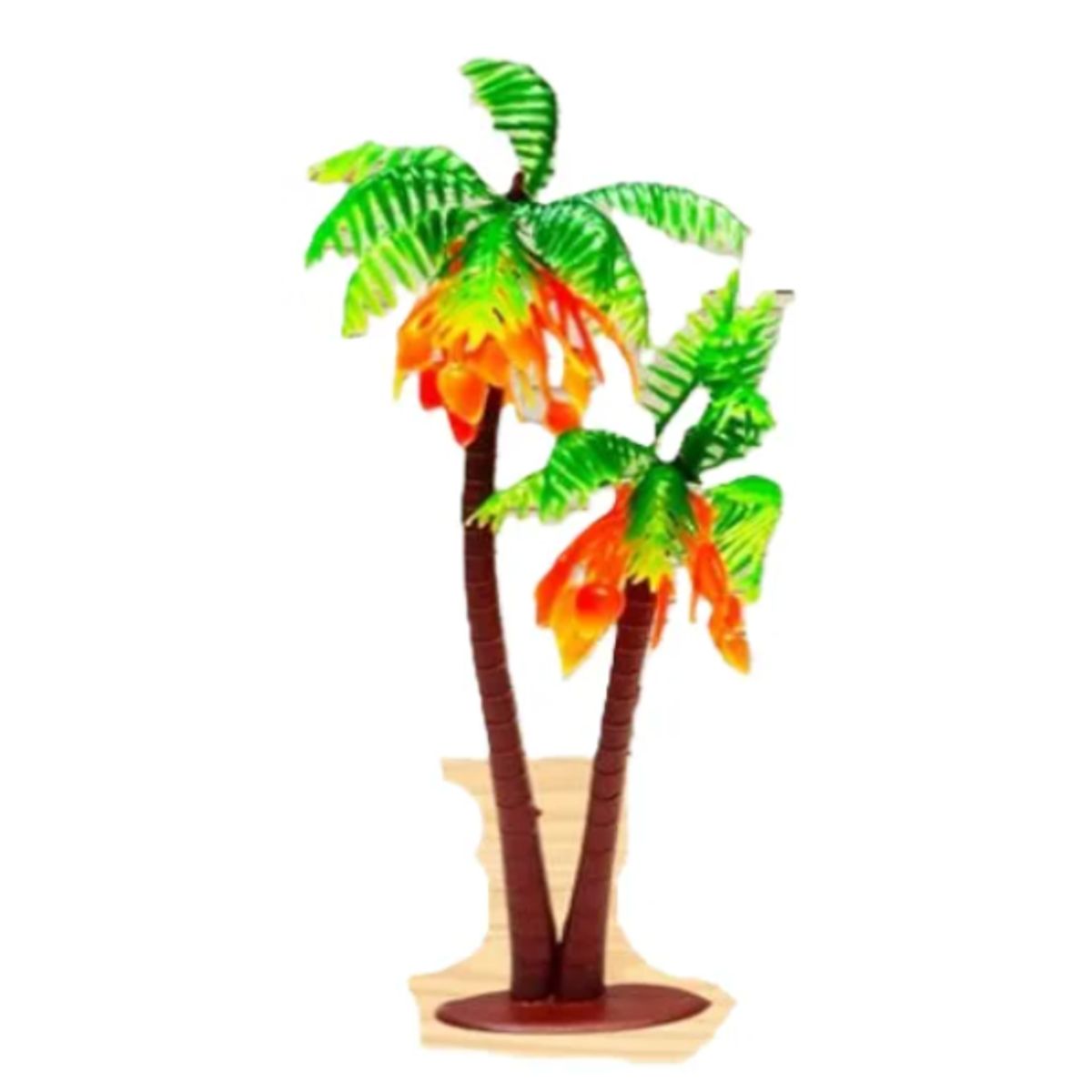 GENERICO - Figura Maqueta PALMA COCO MB-2326 de 13 cm por 12 Und