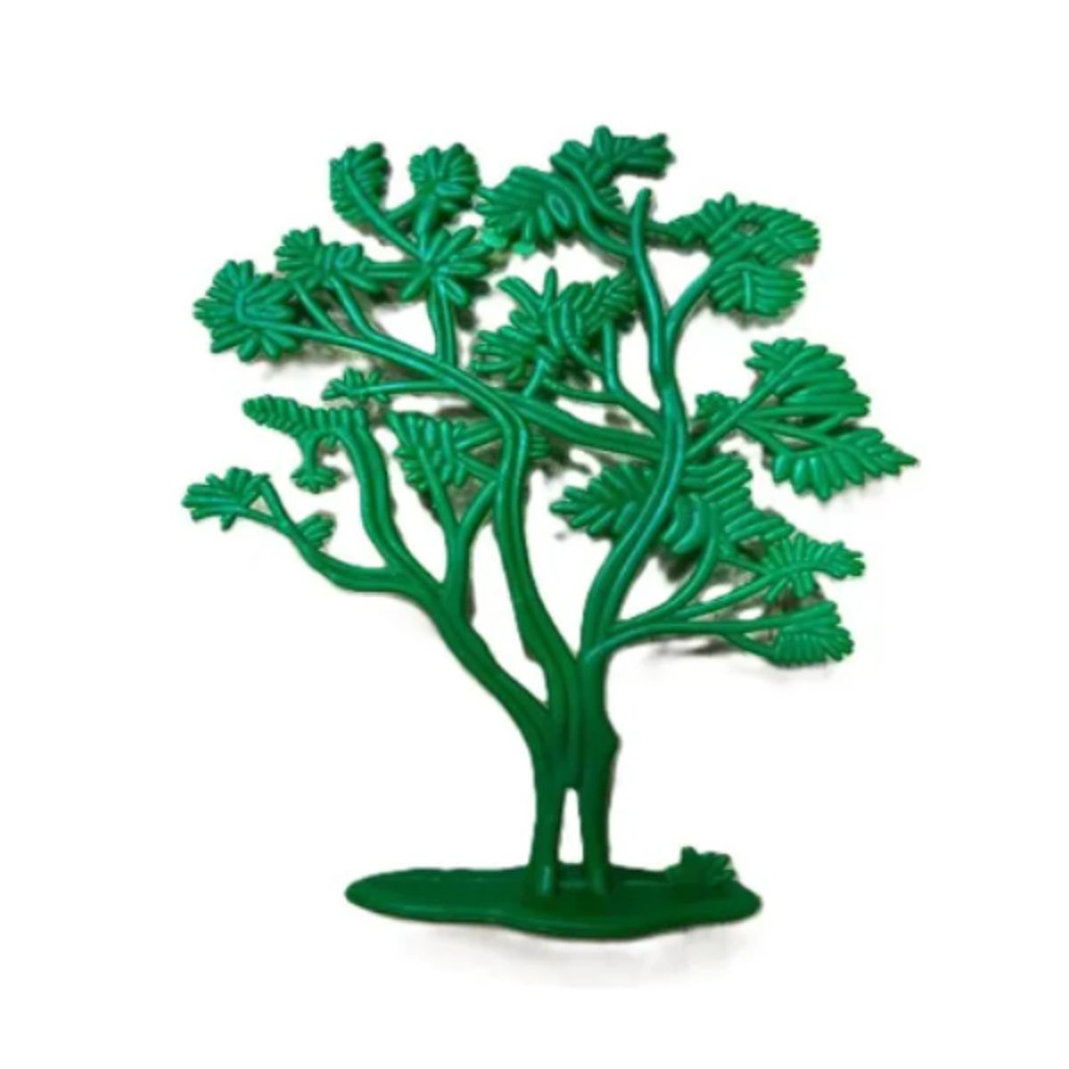 GENERICO - Figura Maqueta ARBOL PLANO de 3x2cm por 50 Und