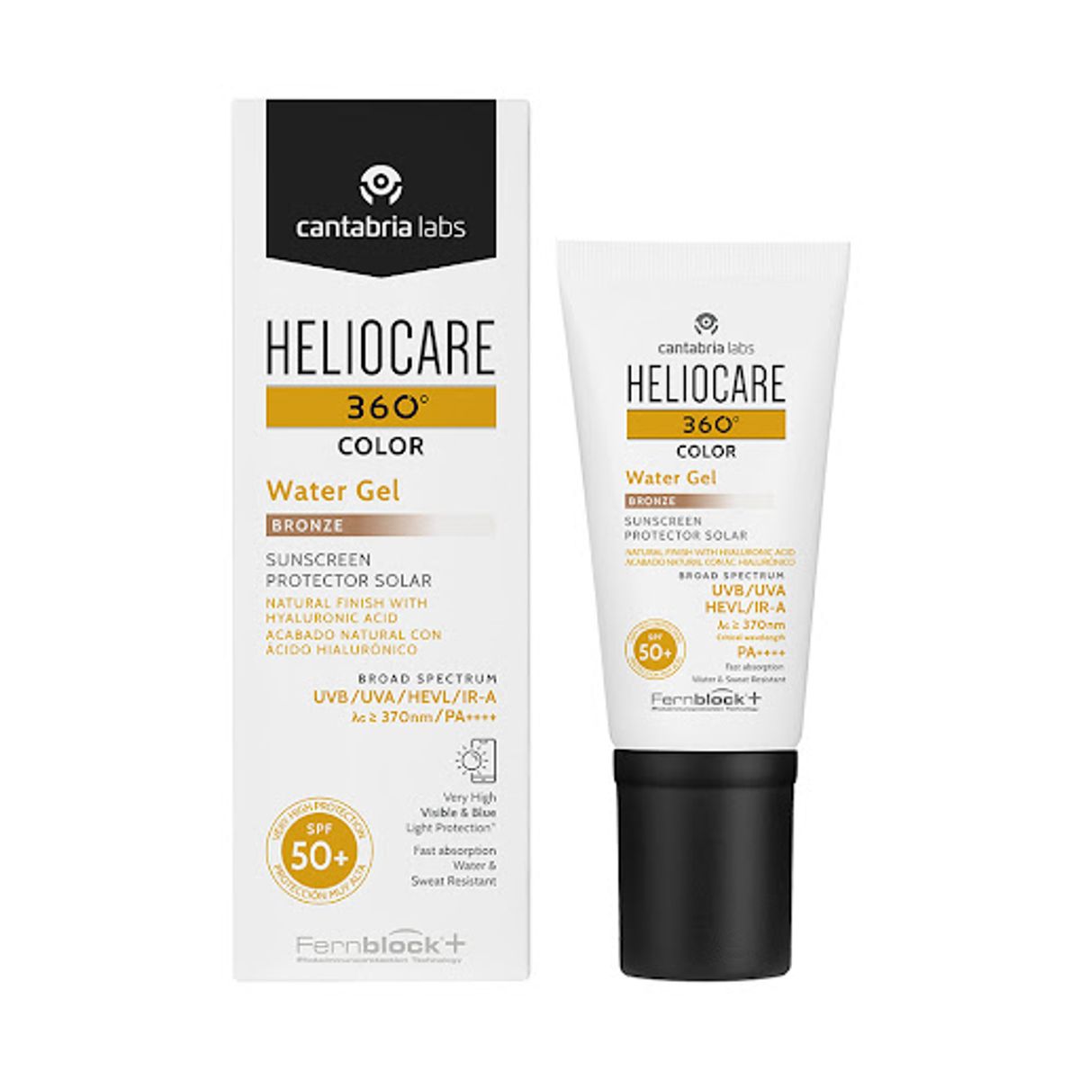HELIOCARE - HELIOCARE 360 Water Gel Bronze Spf50+ X50ML para Todo Tipo de Piel