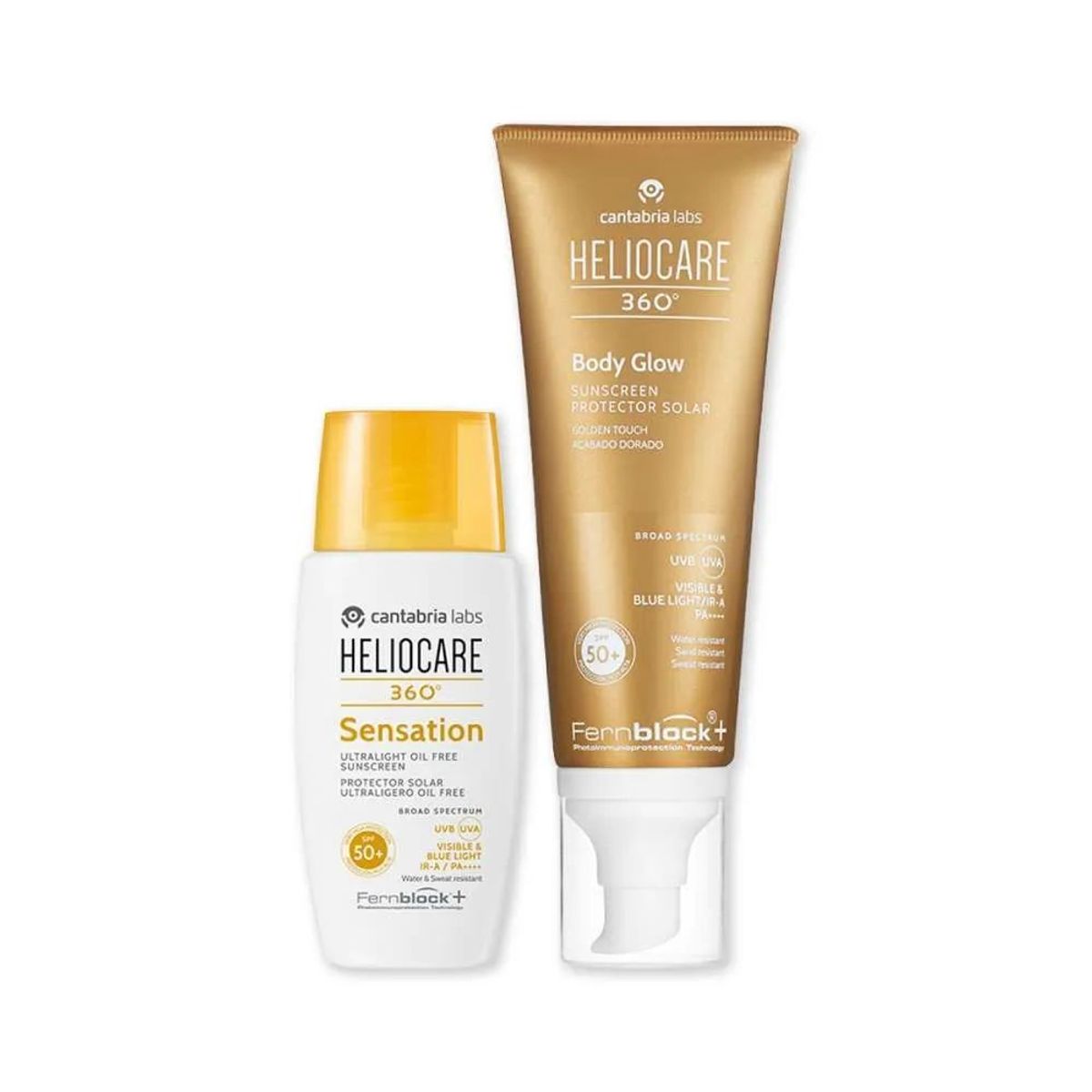 HELIOCARE - KIT Heliocare 360° Sensation x50ml + Heliocare 360° Body Glow SPF50+ x100ml
