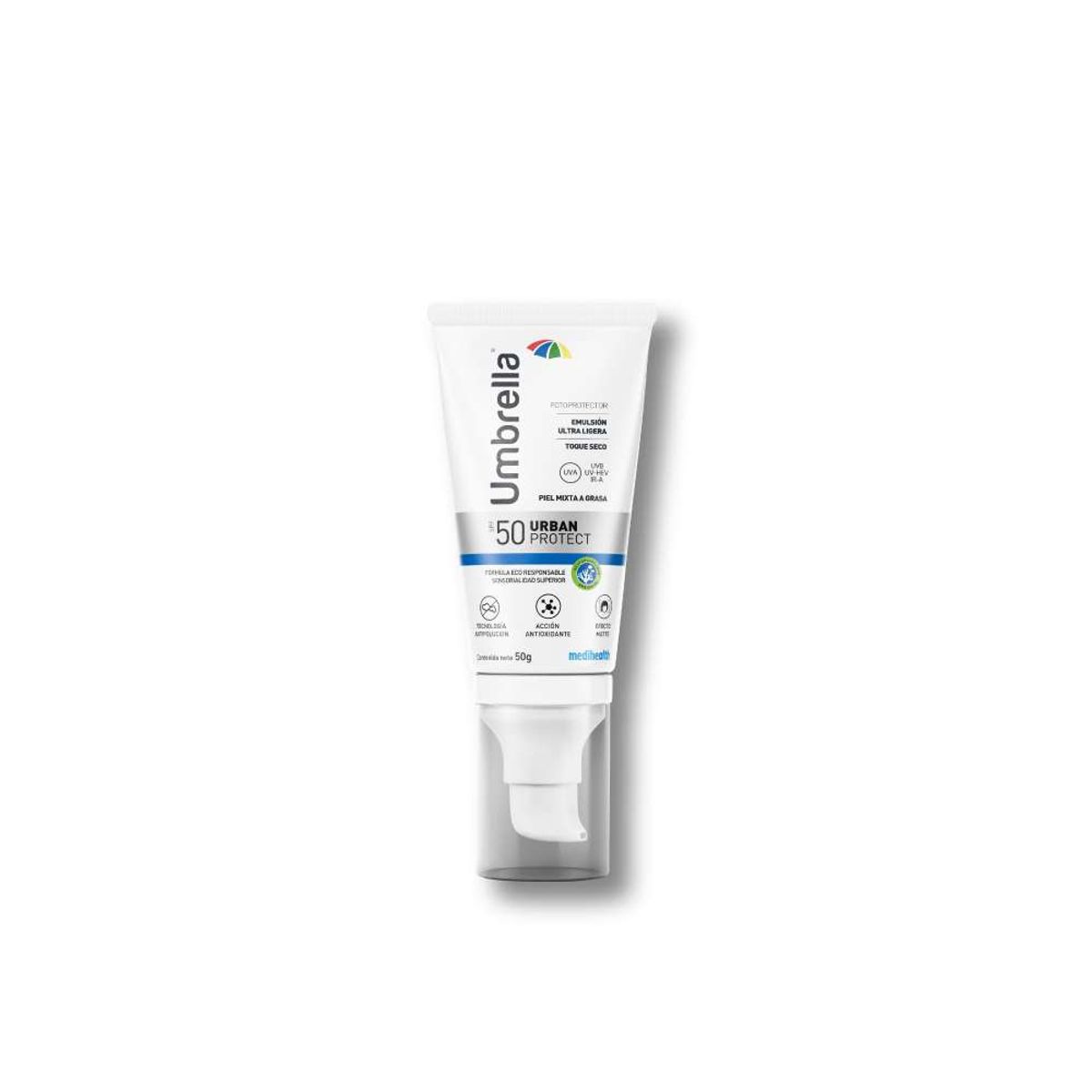 UMBRELLA - MEDIHEALTH Umbrella Spf 50+ Urban x50gr para Todo Tipo de Piel