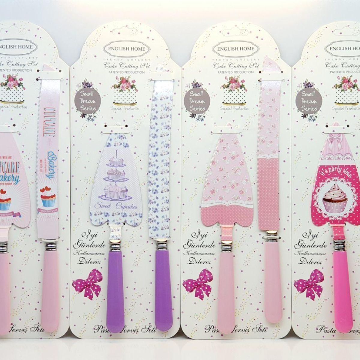 GENERICO - Set Utensilios Tortas Pasteleria Espatula Cuchillo Acero